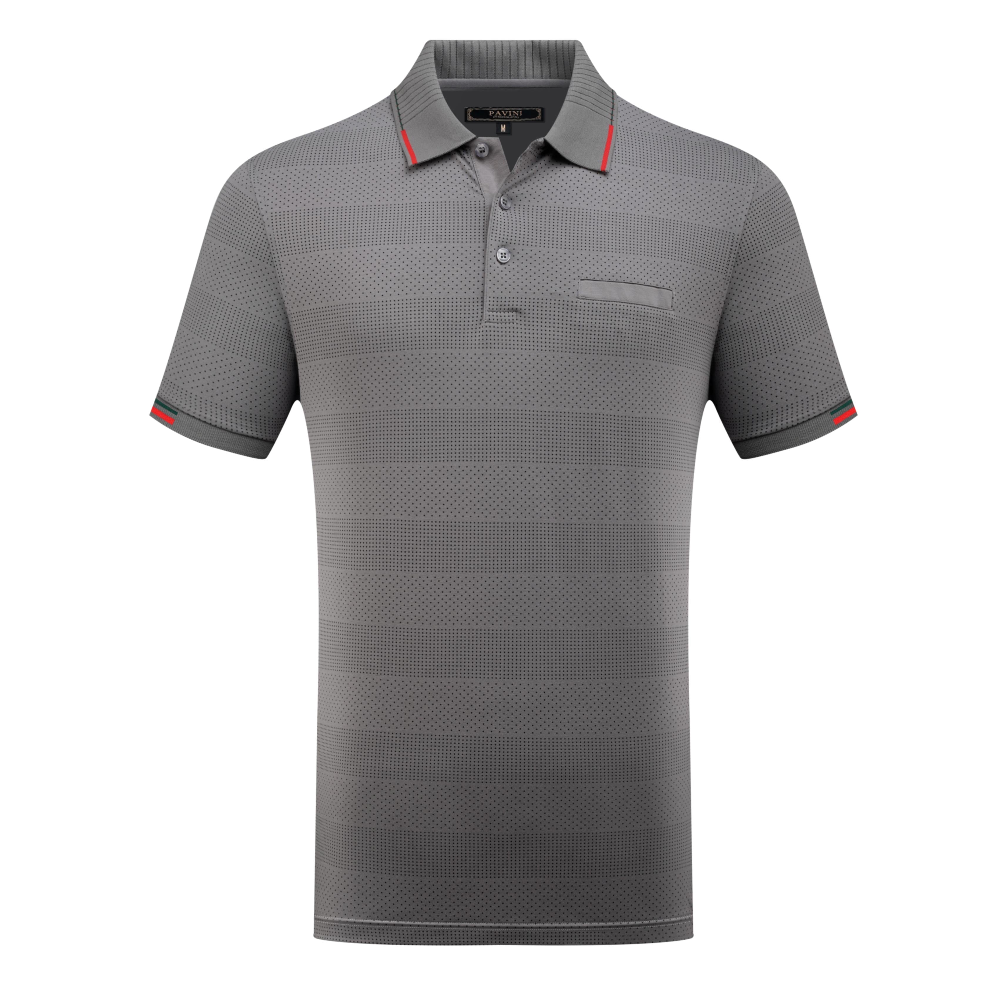 Men’s Knit Cuff Polo