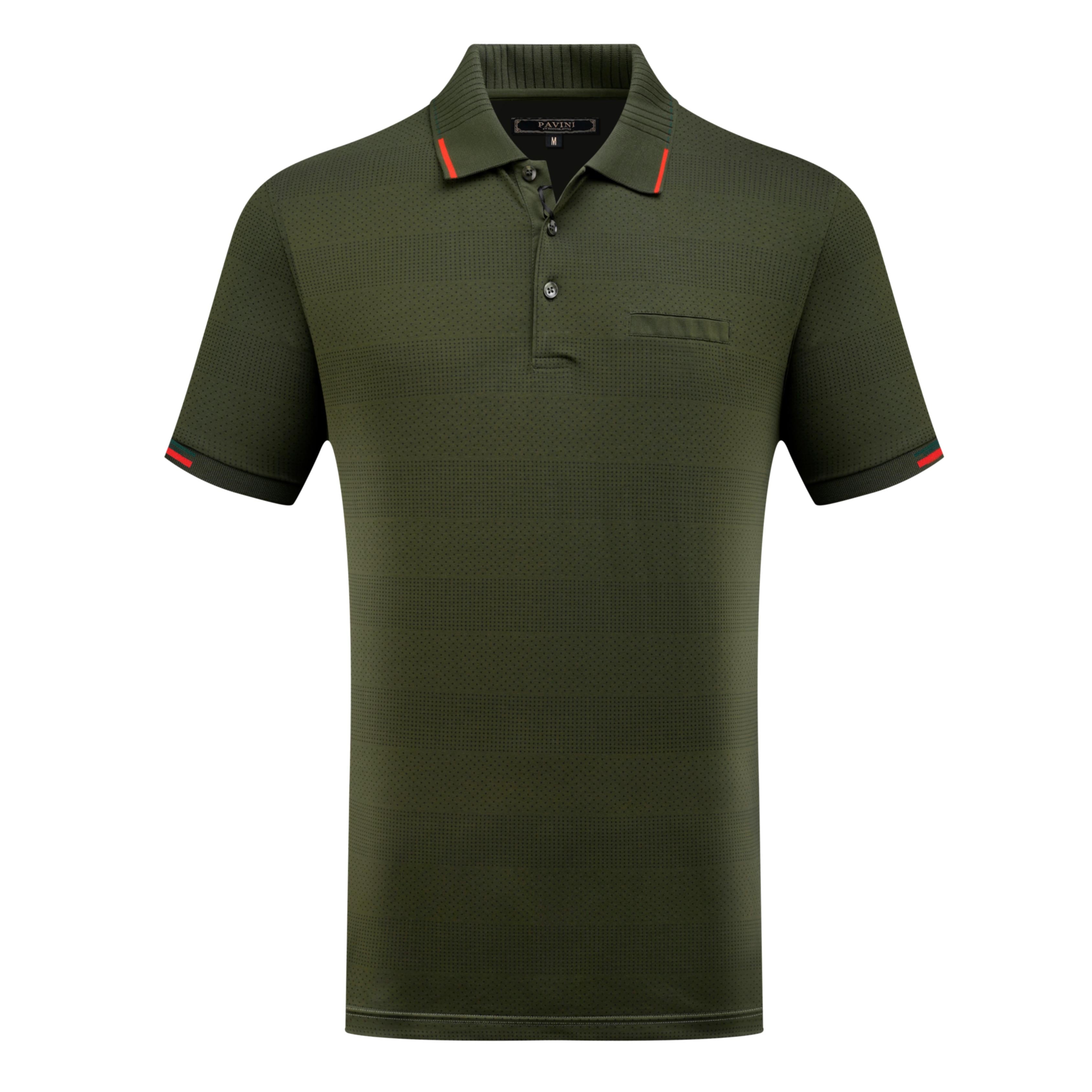 Men’s Knit Cuff Polo