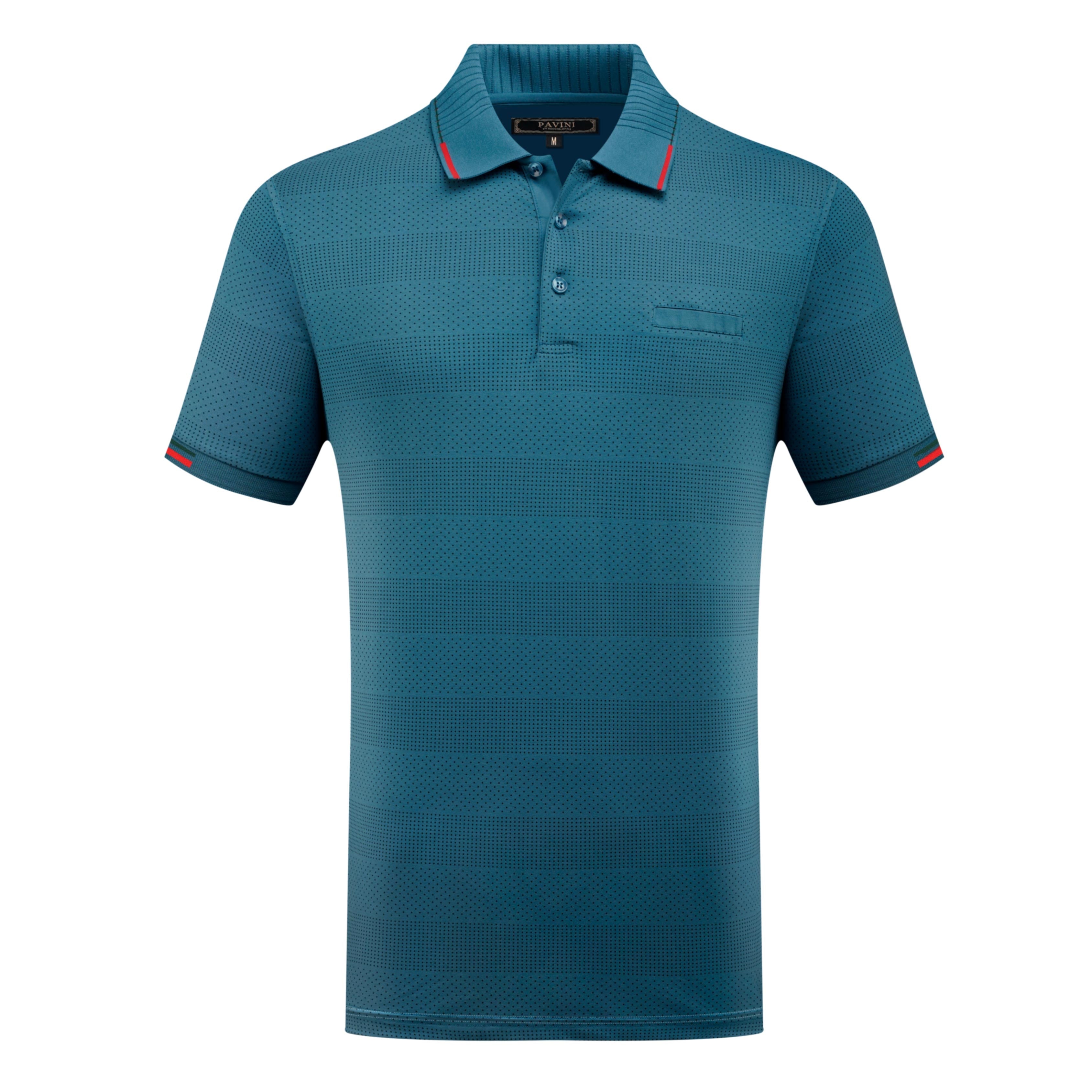 Men’s Knit Cuff Polo