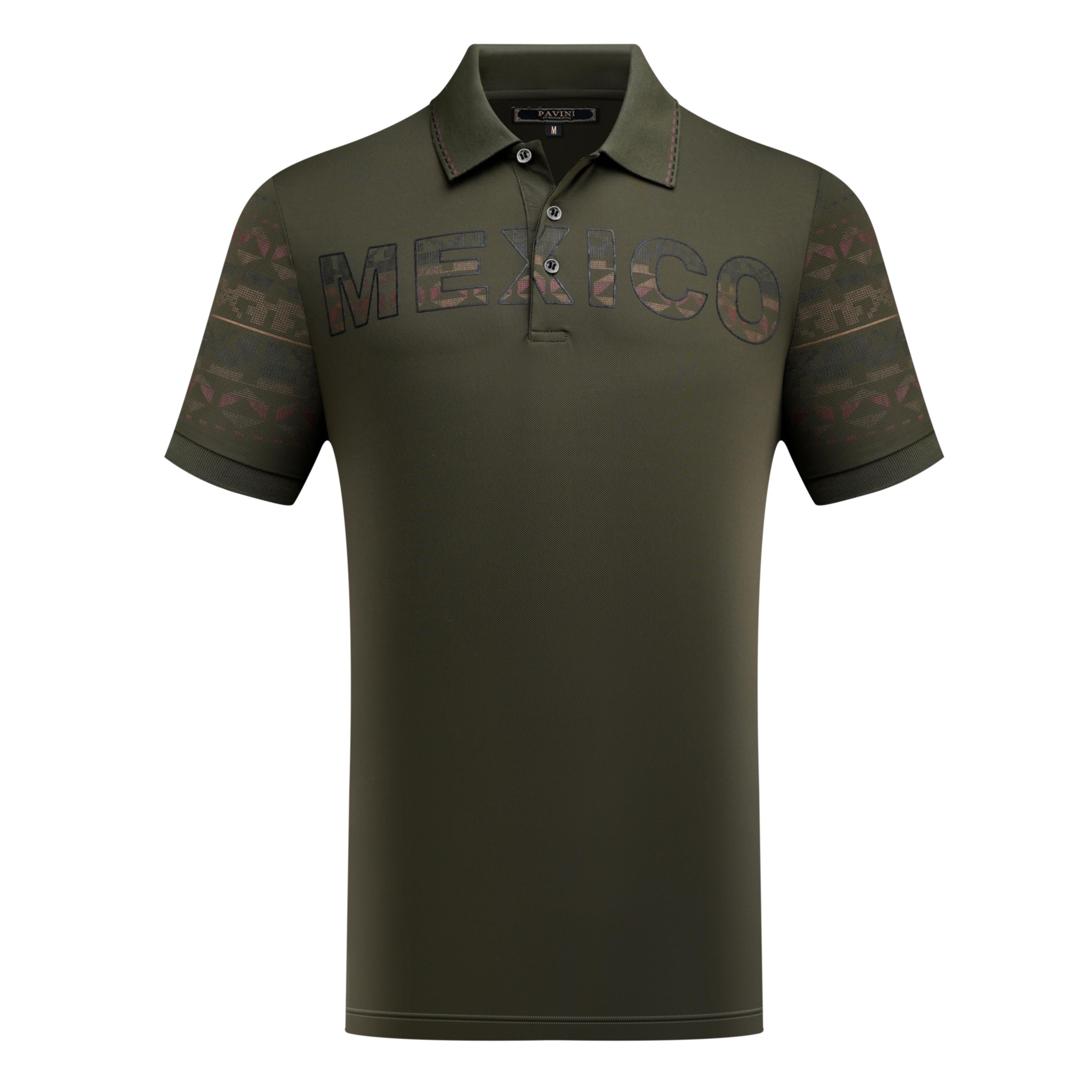 Mexico Graphic Polo Shirt