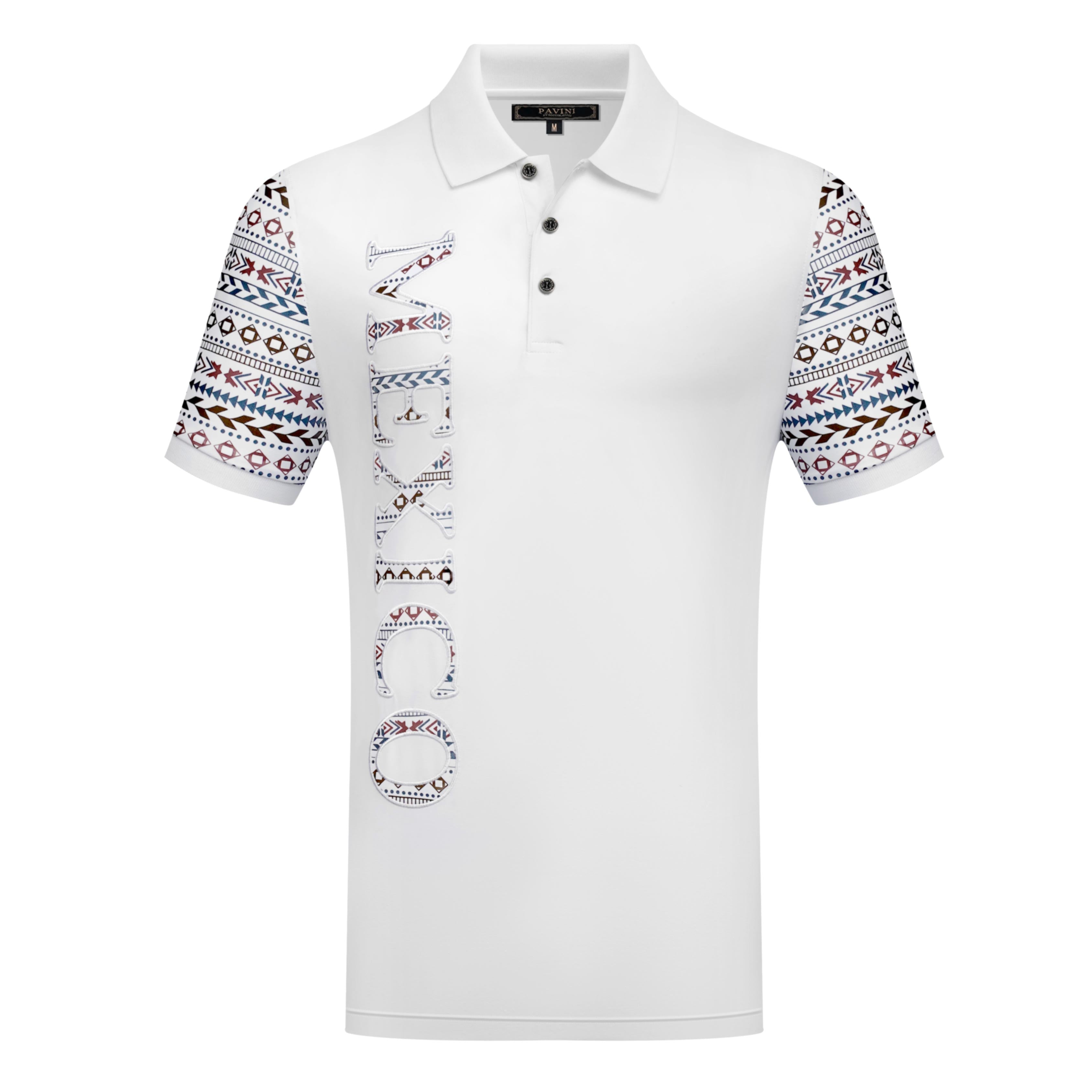 Men’s Polo Shirt with Mexico Front Design