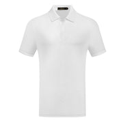 Textured Check Polo Shirt