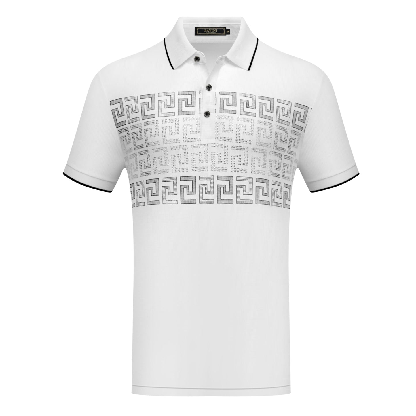 Mens Fashion Stone Polo