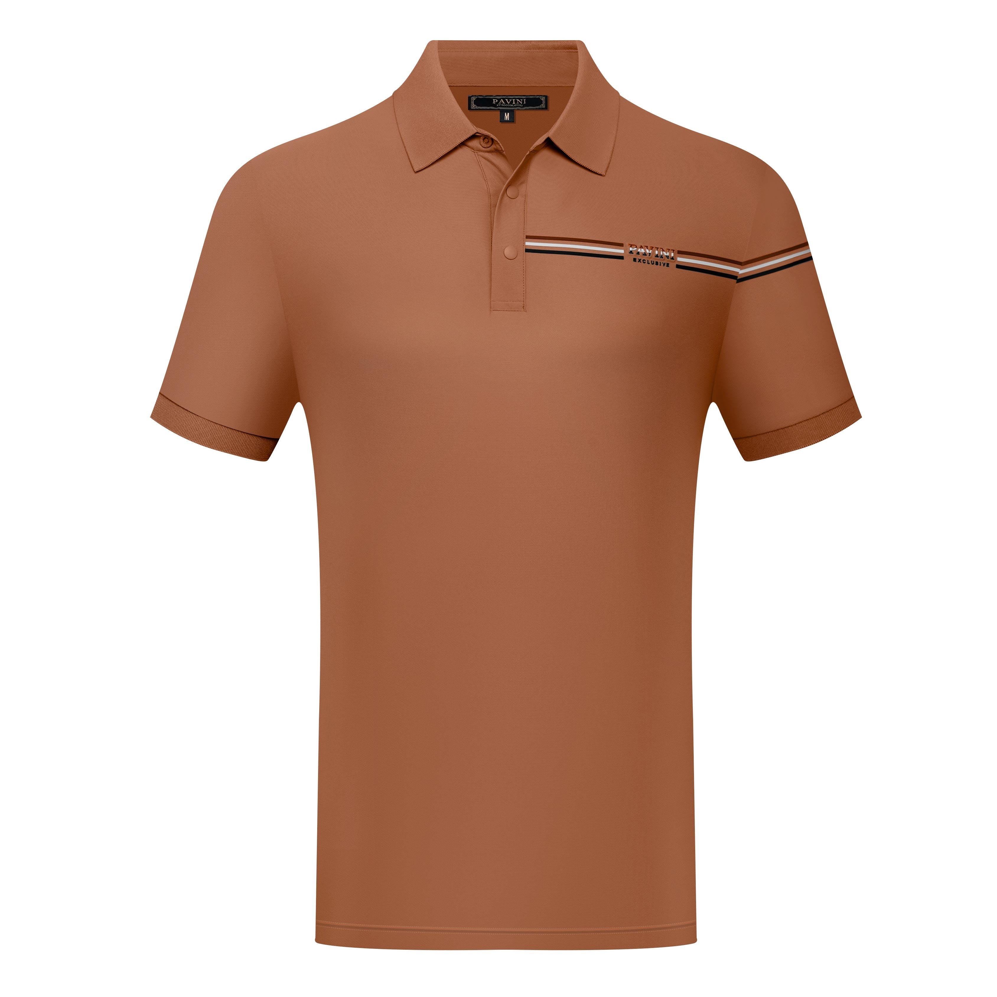 Stripe Accent Polo Shirt