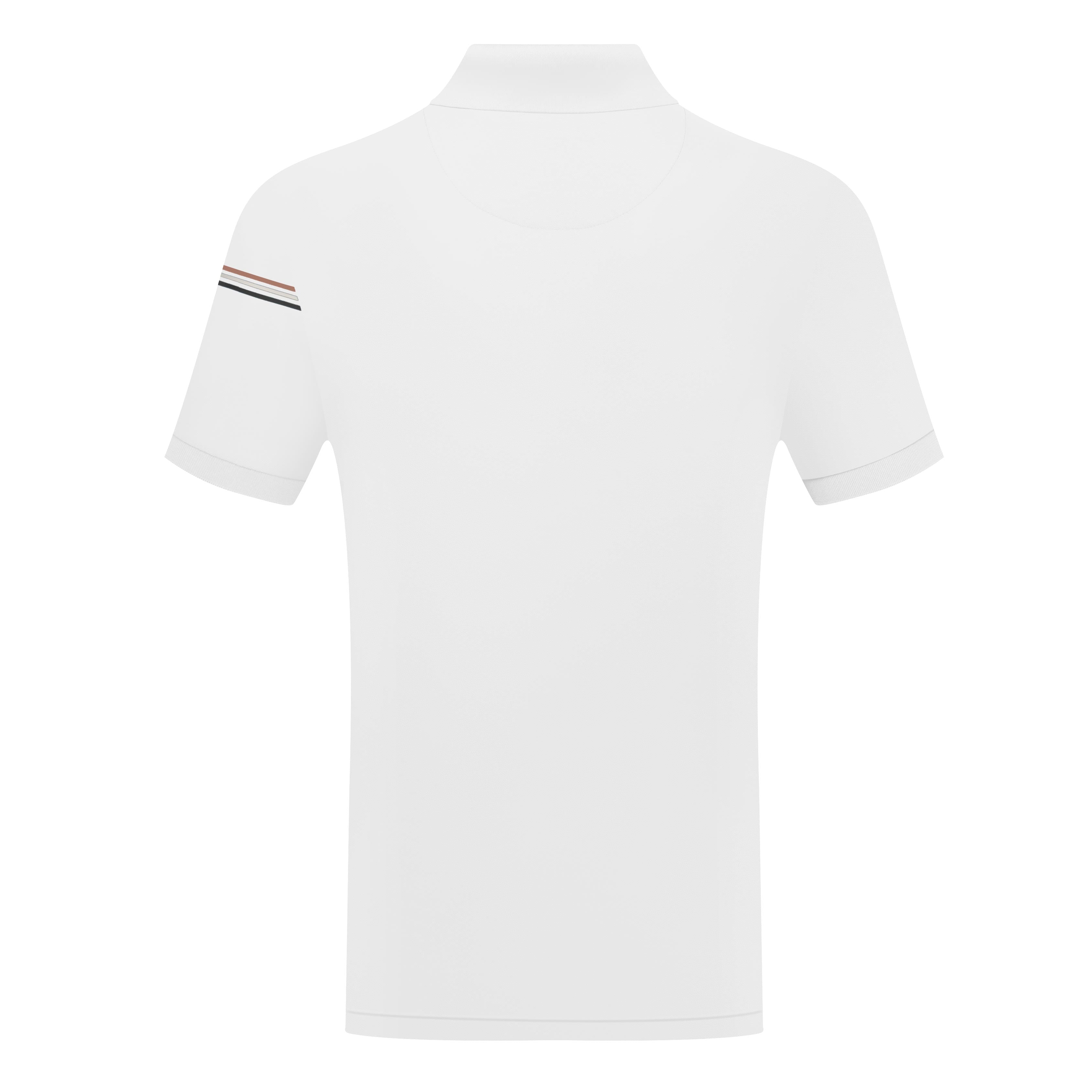 Stripe Accent Polo Shirt