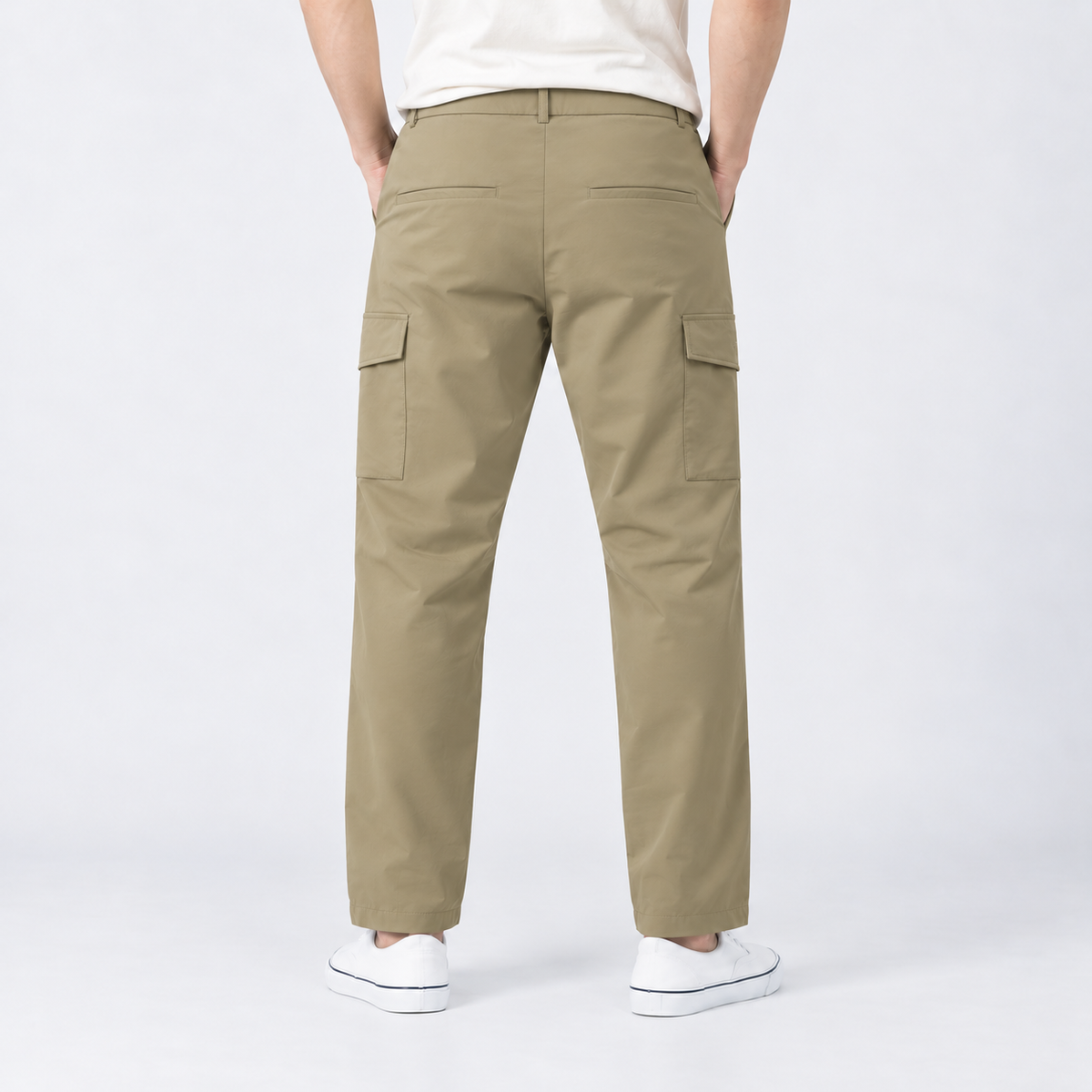 Pavini Men's Flap-Pocket Cargo Pants - P-3870 - 32-Inch Inseam