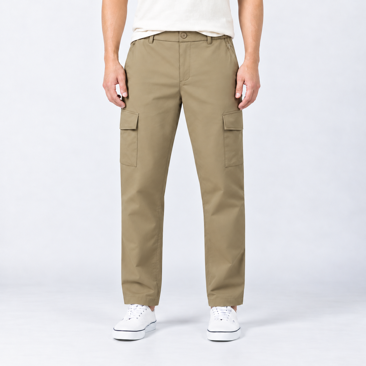 Pavini Men's Flap-Pocket Cargo Pants - P-3870 - 32-Inch Inseam