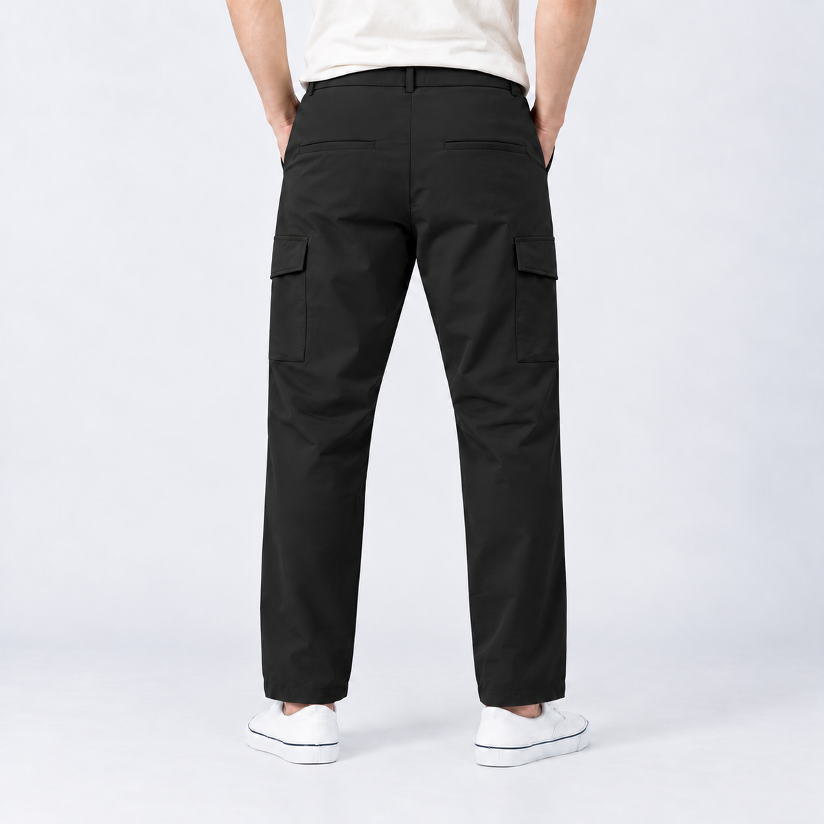 Pavini Men's Flap-Pocket Cargo Pants - P-3870 - 32-Inch Inseam
