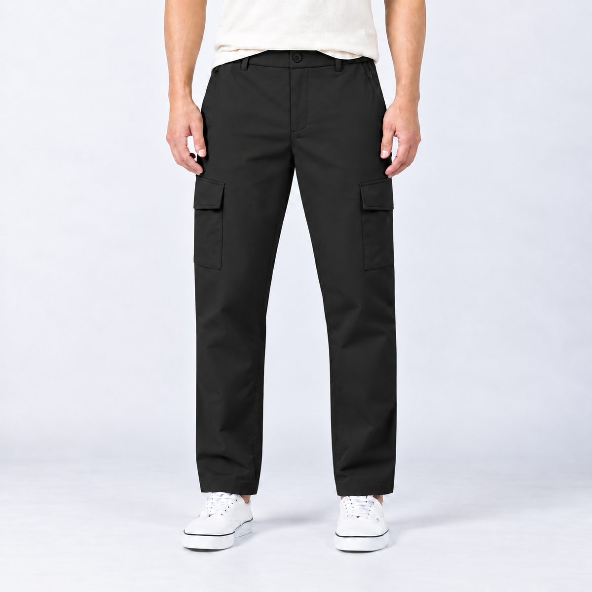 Pavini Men's Flap-Pocket Cargo Pants - P-3870 - 32-Inch Inseam
