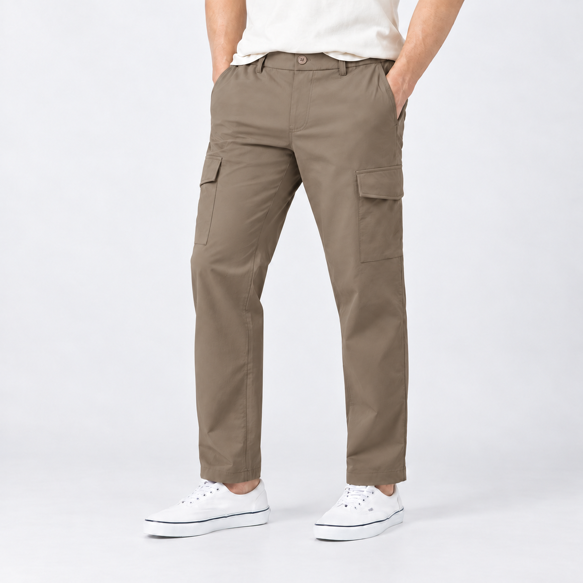Pavini Men's Flap-Pocket Cargo Pants - P-3870 - 32-Inch Inseam