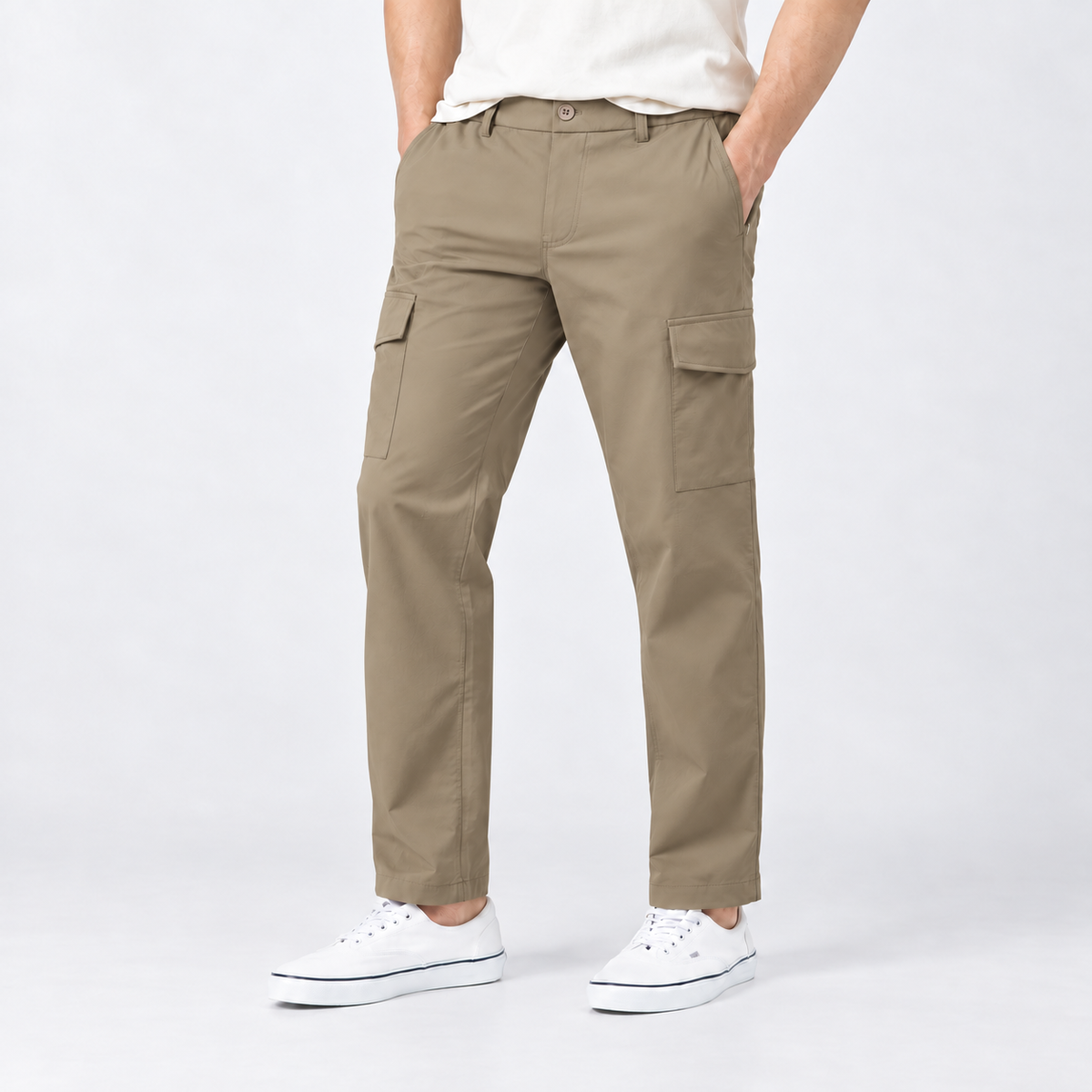 Pavini Men's Flap-Pocket Cargo Pants - P-3870 - 32-Inch Inseam