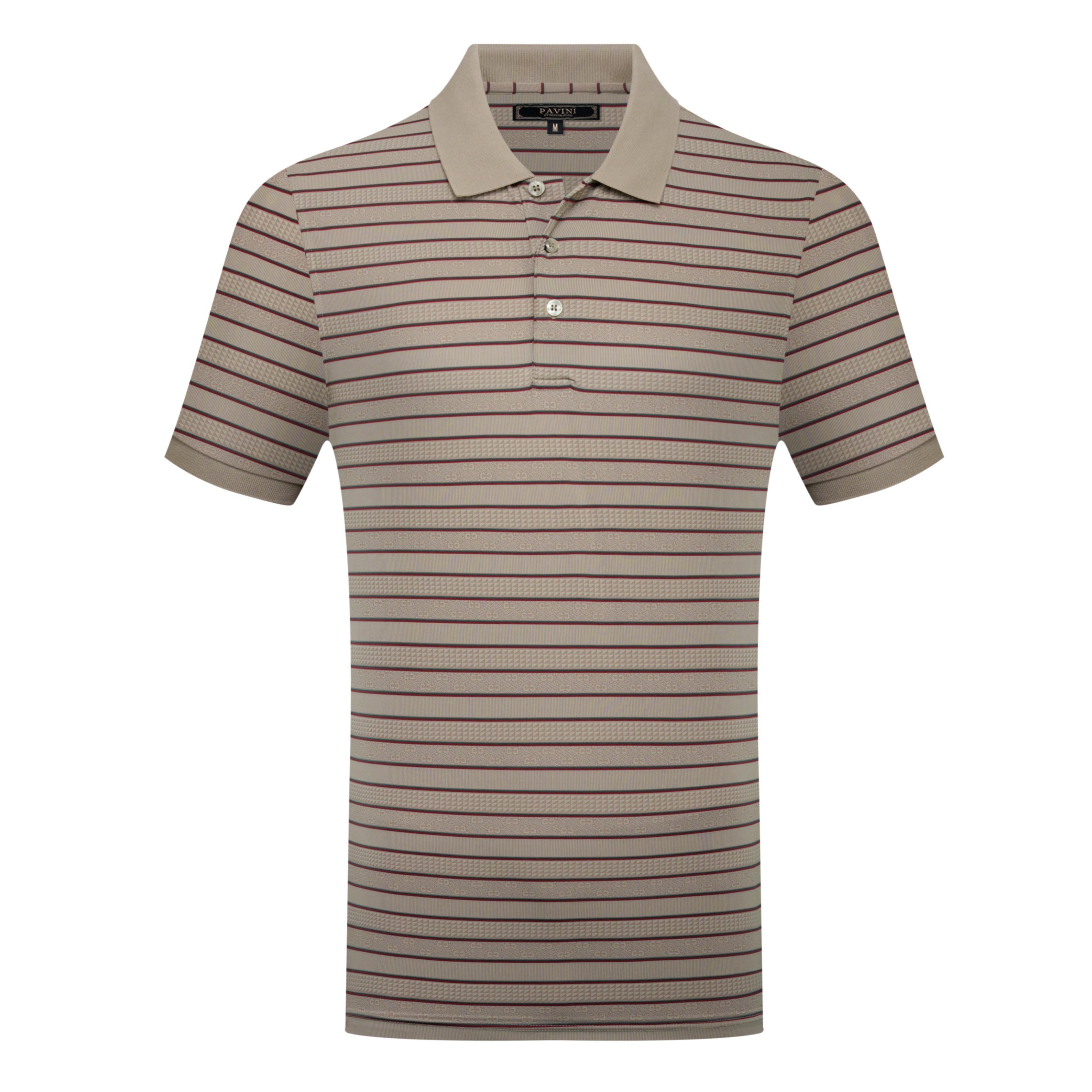 Men’s Striped Polo Shirt