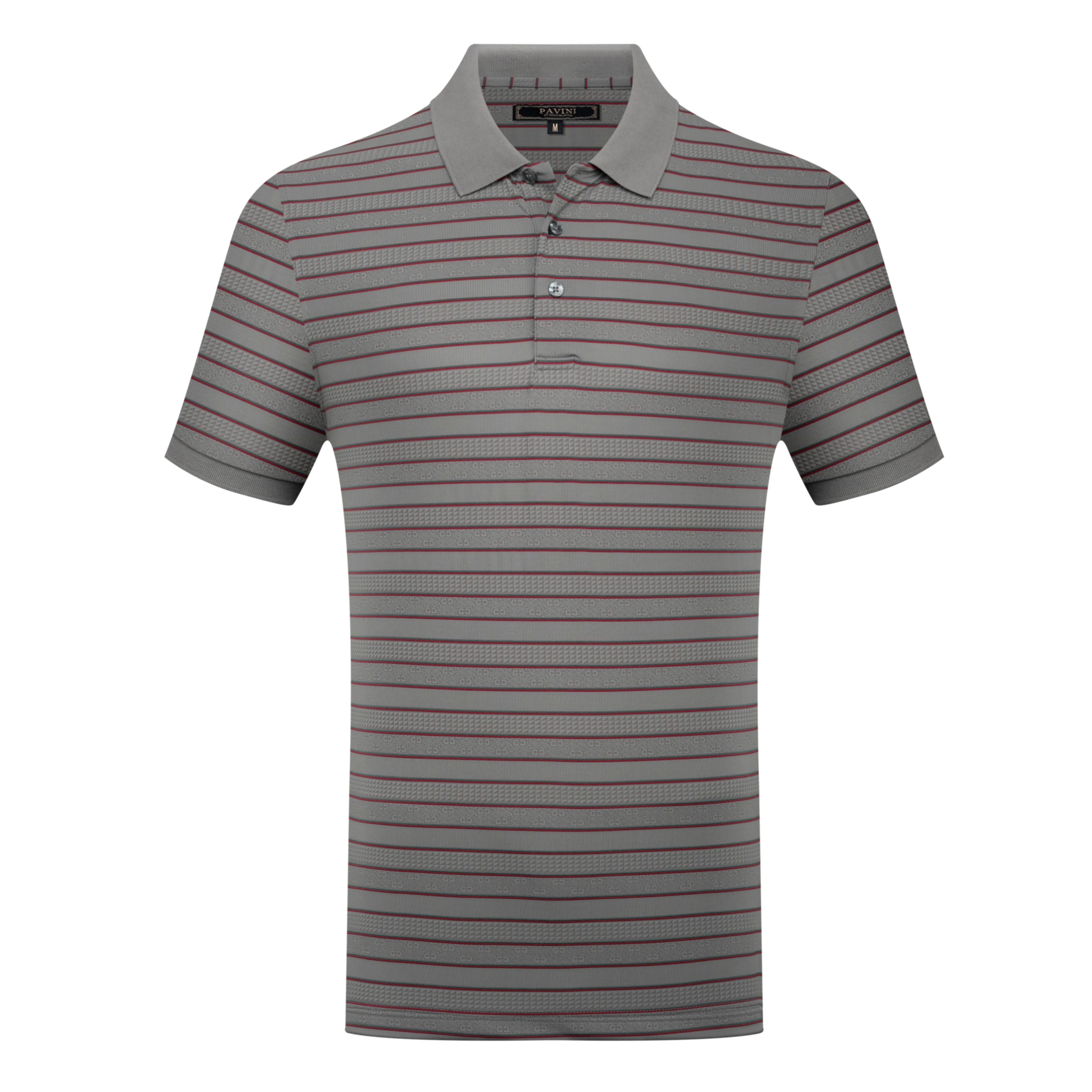 Men’s Striped Polo Shirt