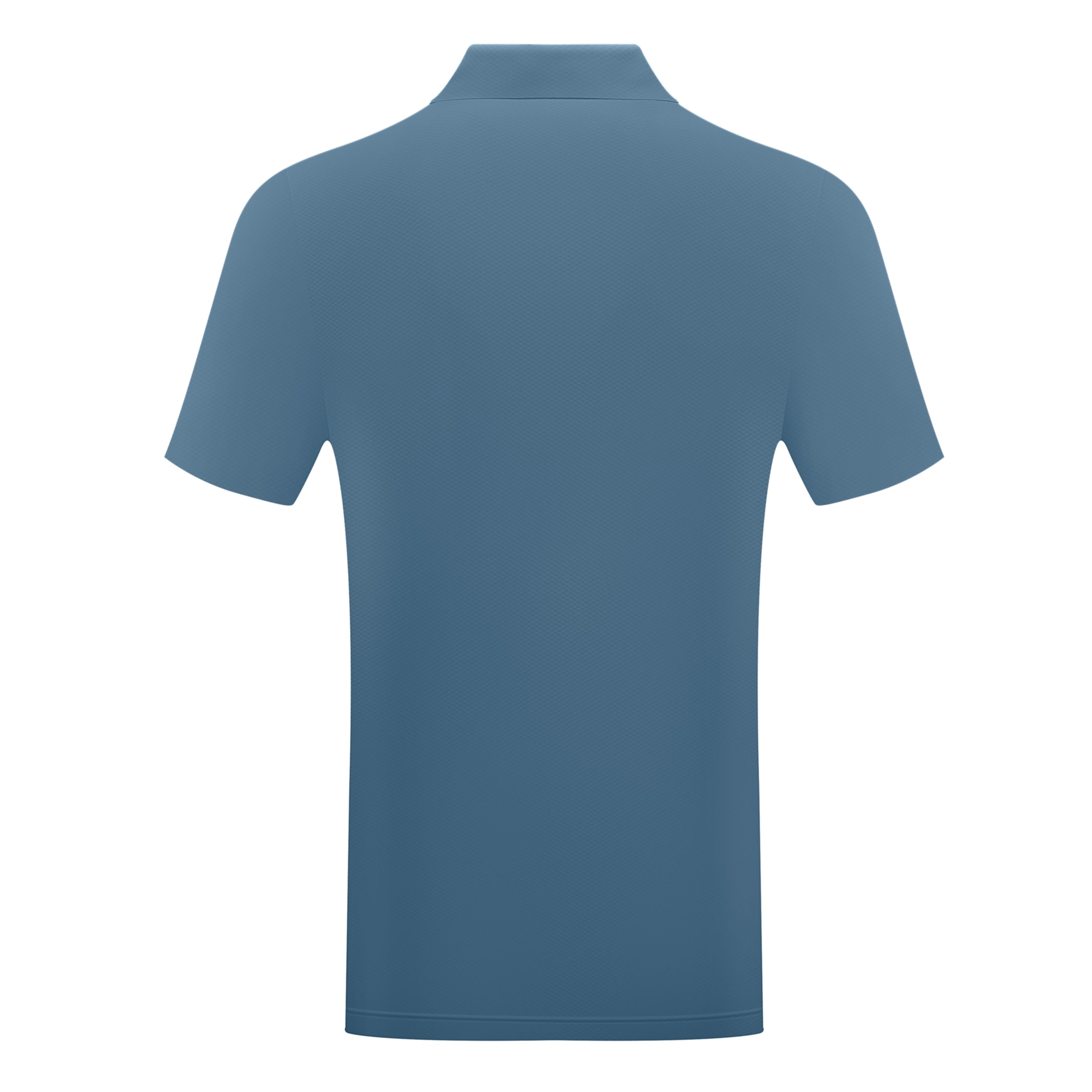 Short Sleeve Solid Polo with Chest Logo Detail