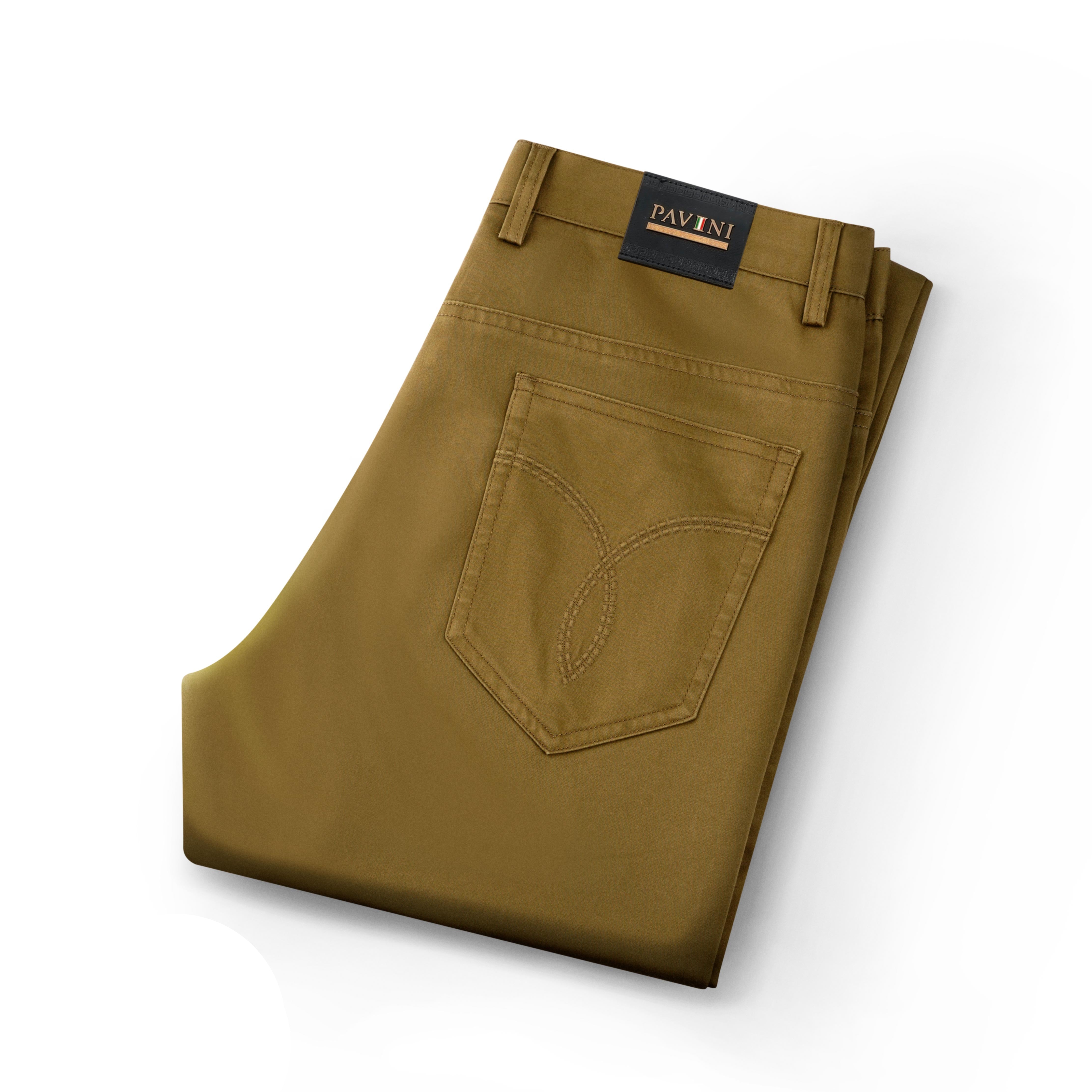 Modern Fit Stretch Twill 5-Pocket Pants