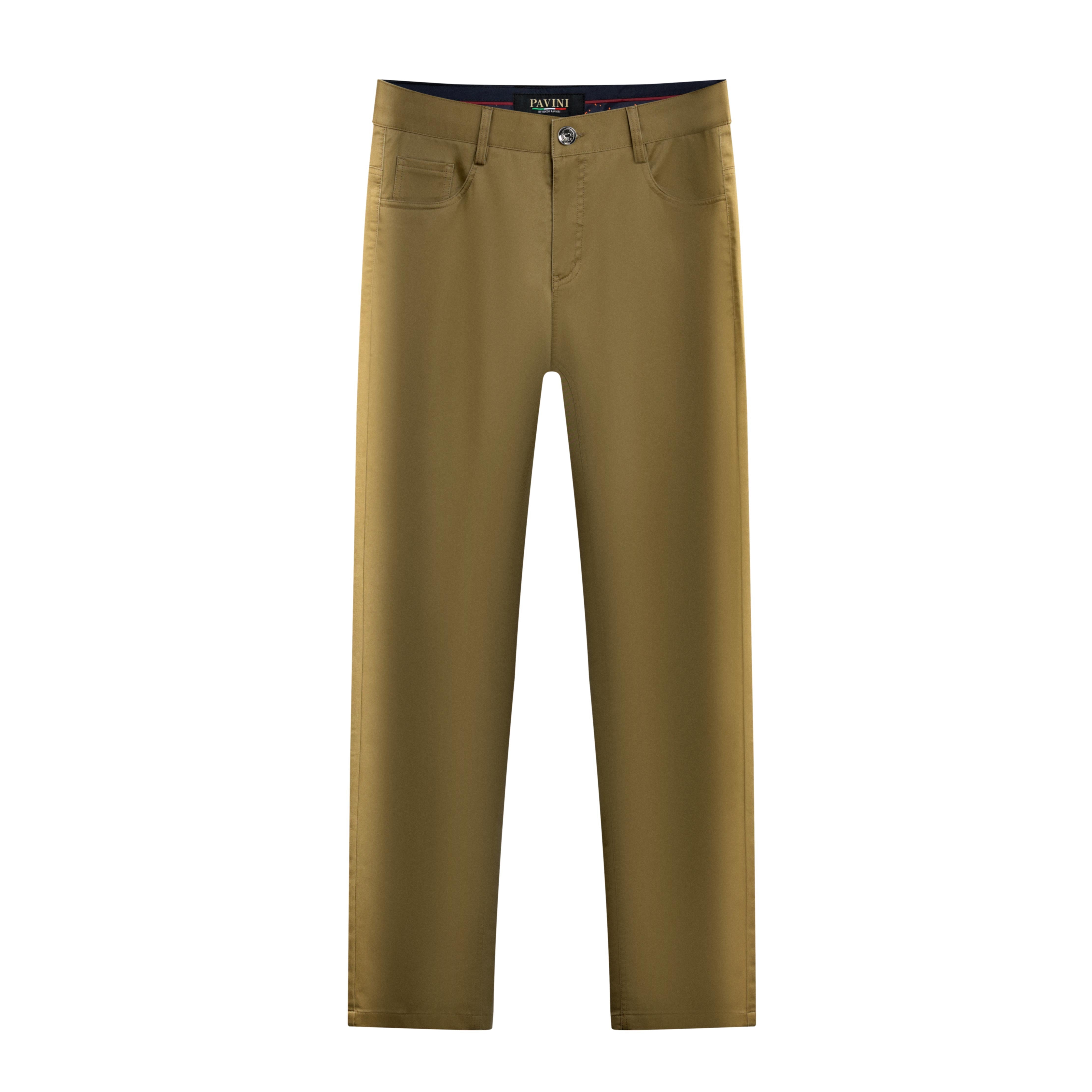 Modern Fit Stretch Twill 5-Pocket Pants