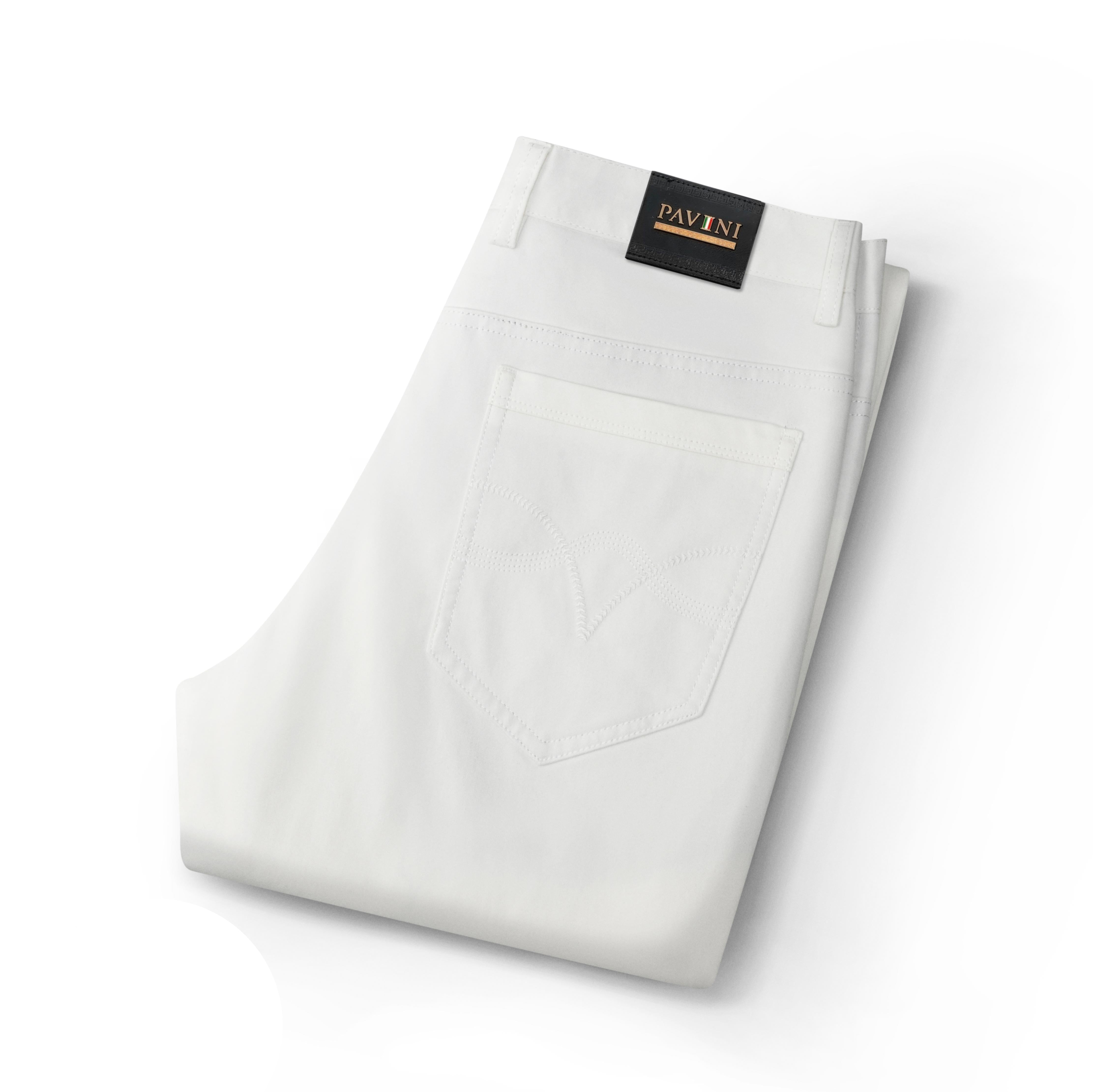 Modern Fit Stretch Twill 5-Pocket Pants