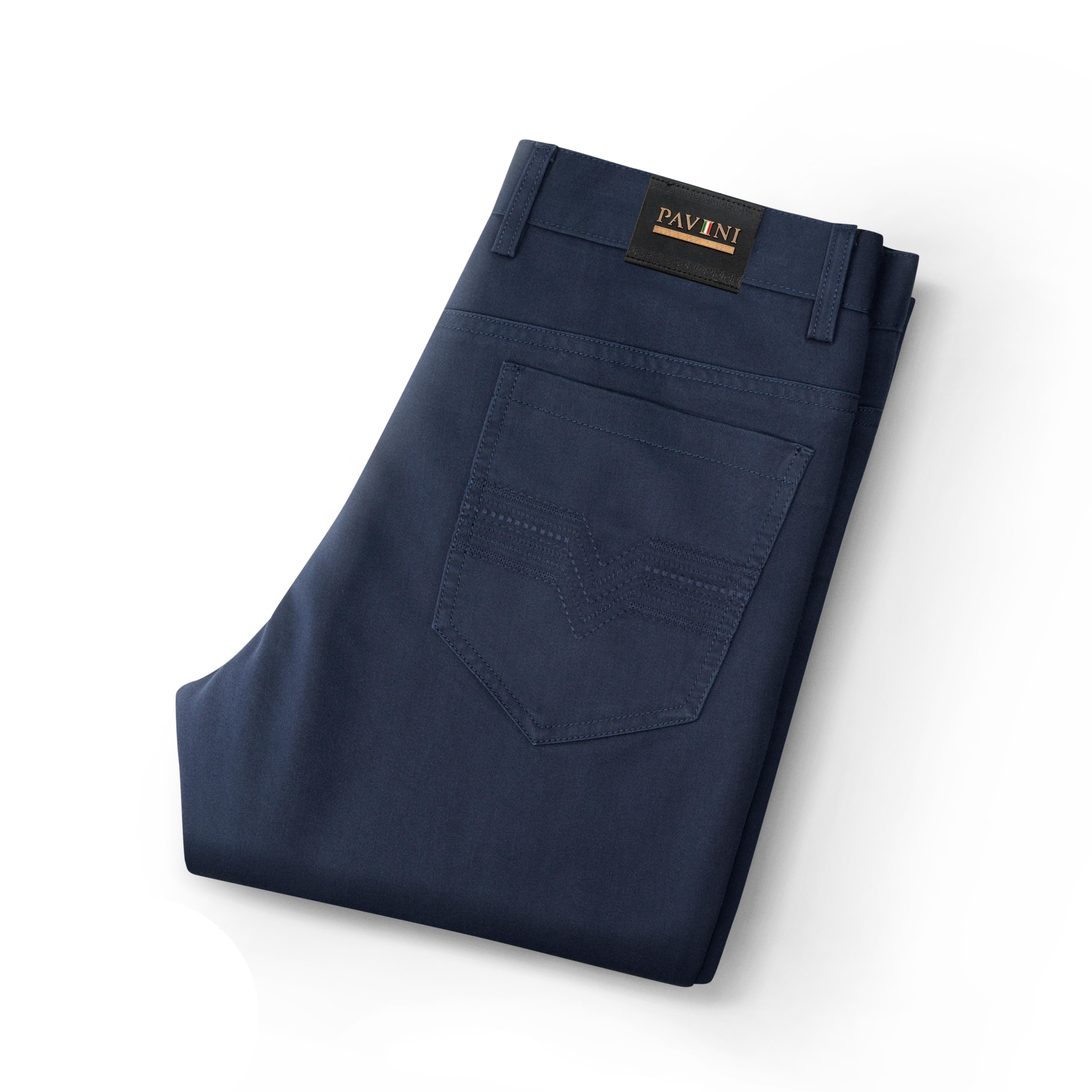Modern Fit Stretch Twill 5-Pocket Pants