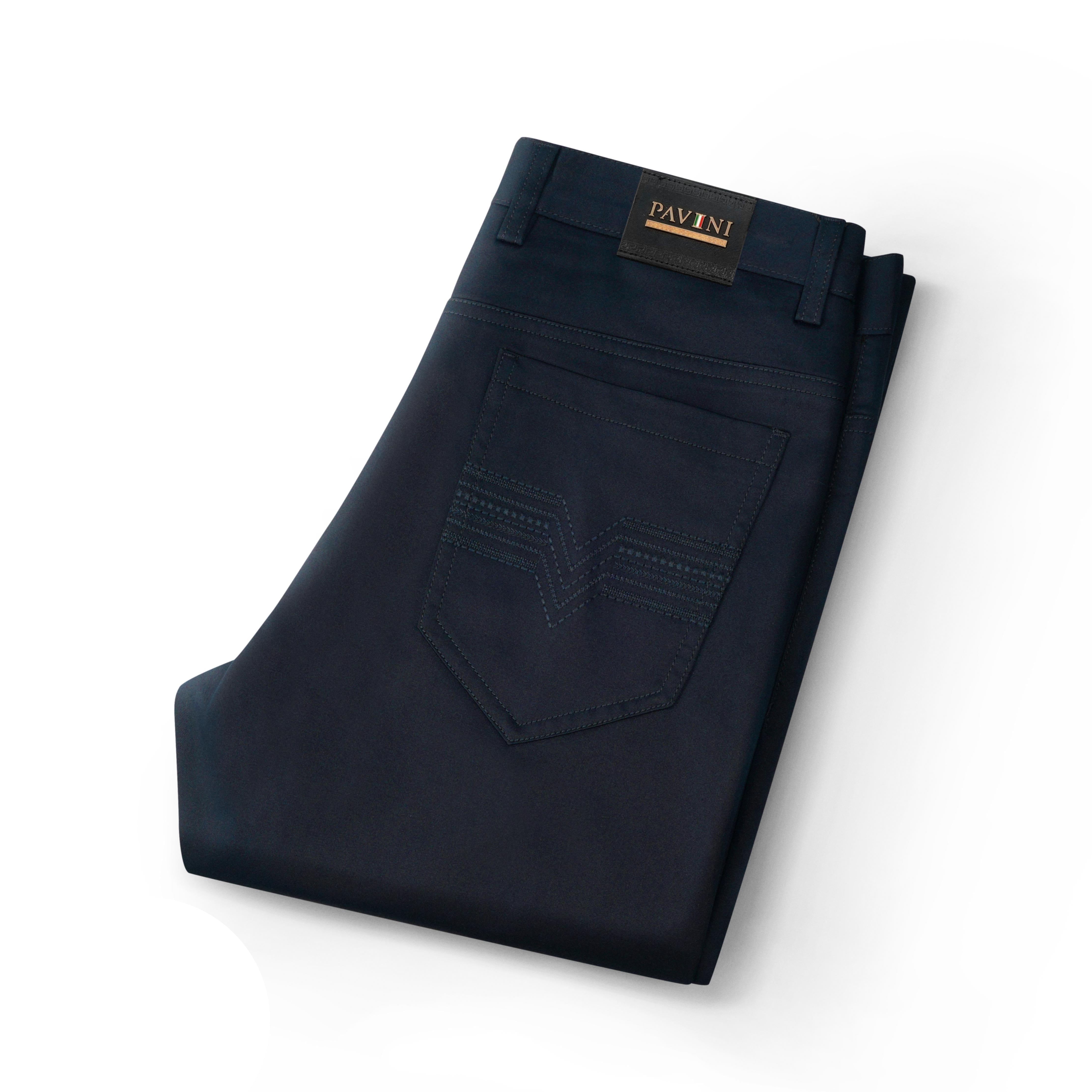 Modern Fit Stretch Twill 5-Pocket Pants