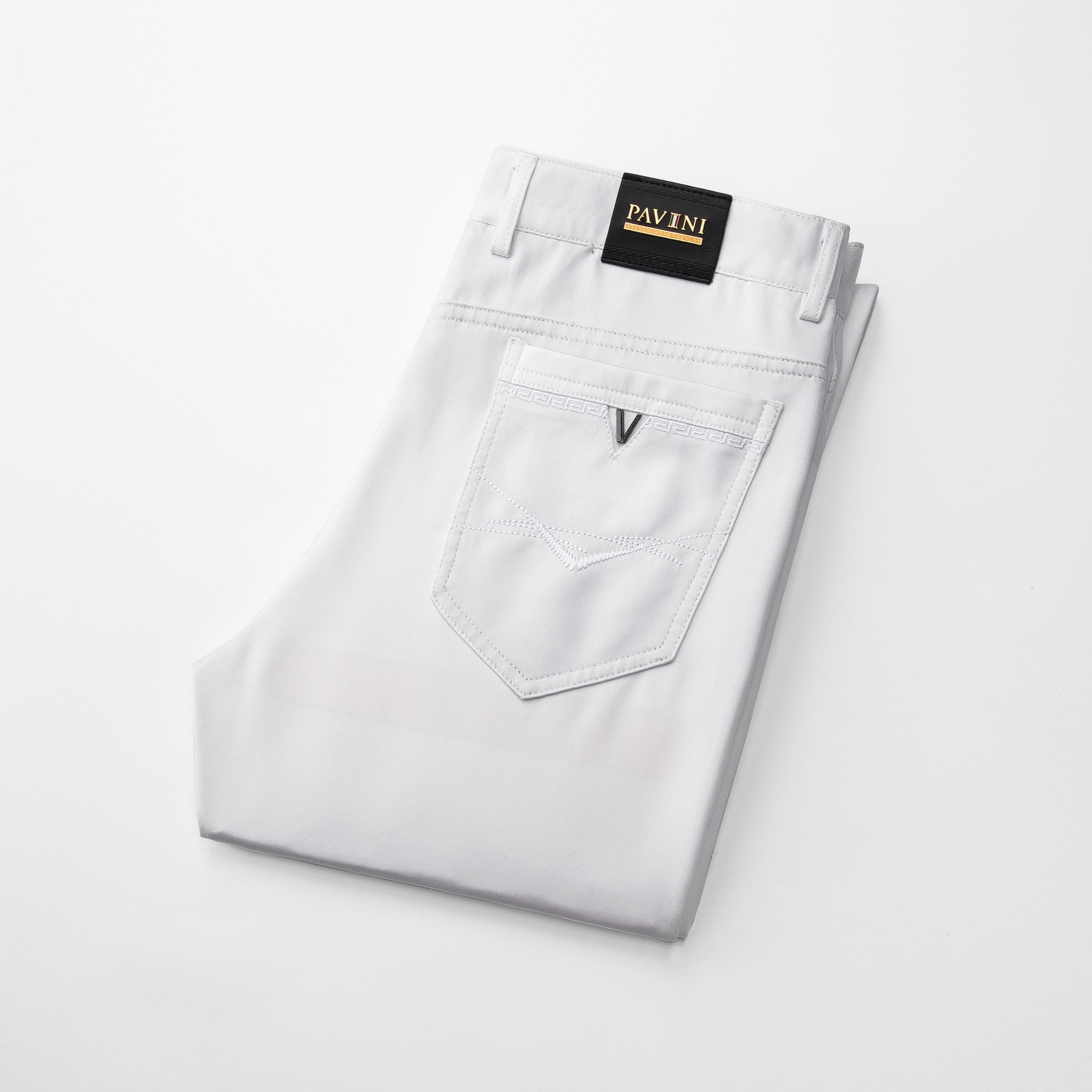 Men’s Regular Fit Shiny Finish Pants