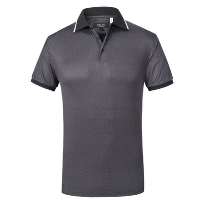 Men’s Two Tone Pattern Polo
