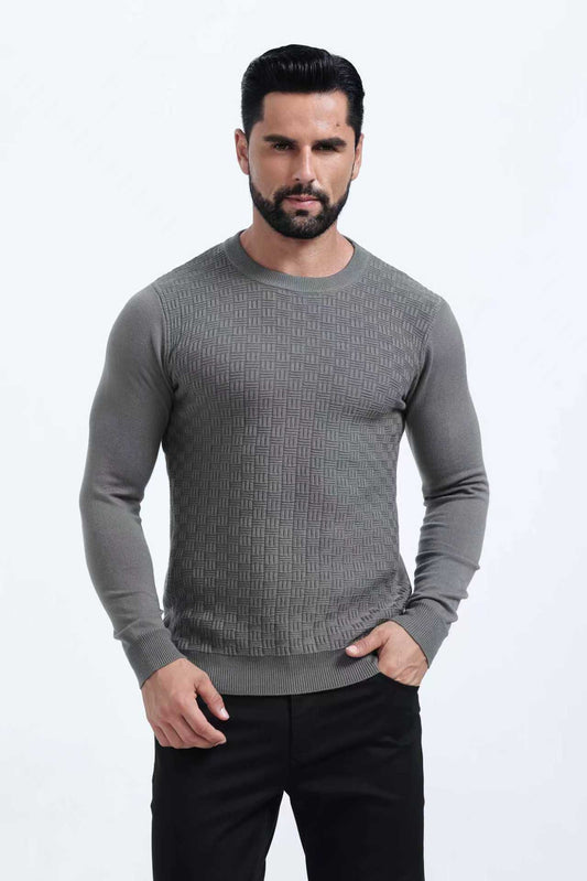 Men’s Textured Longsleeve