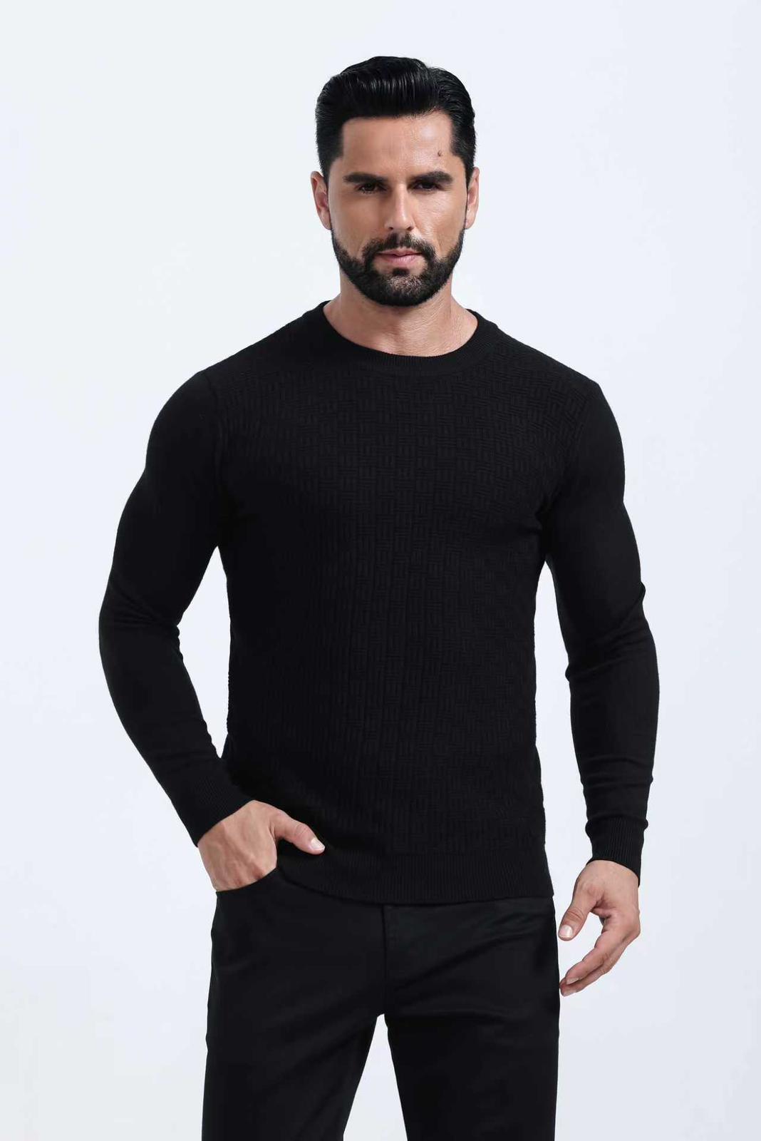 Men’s Textured Longsleeve