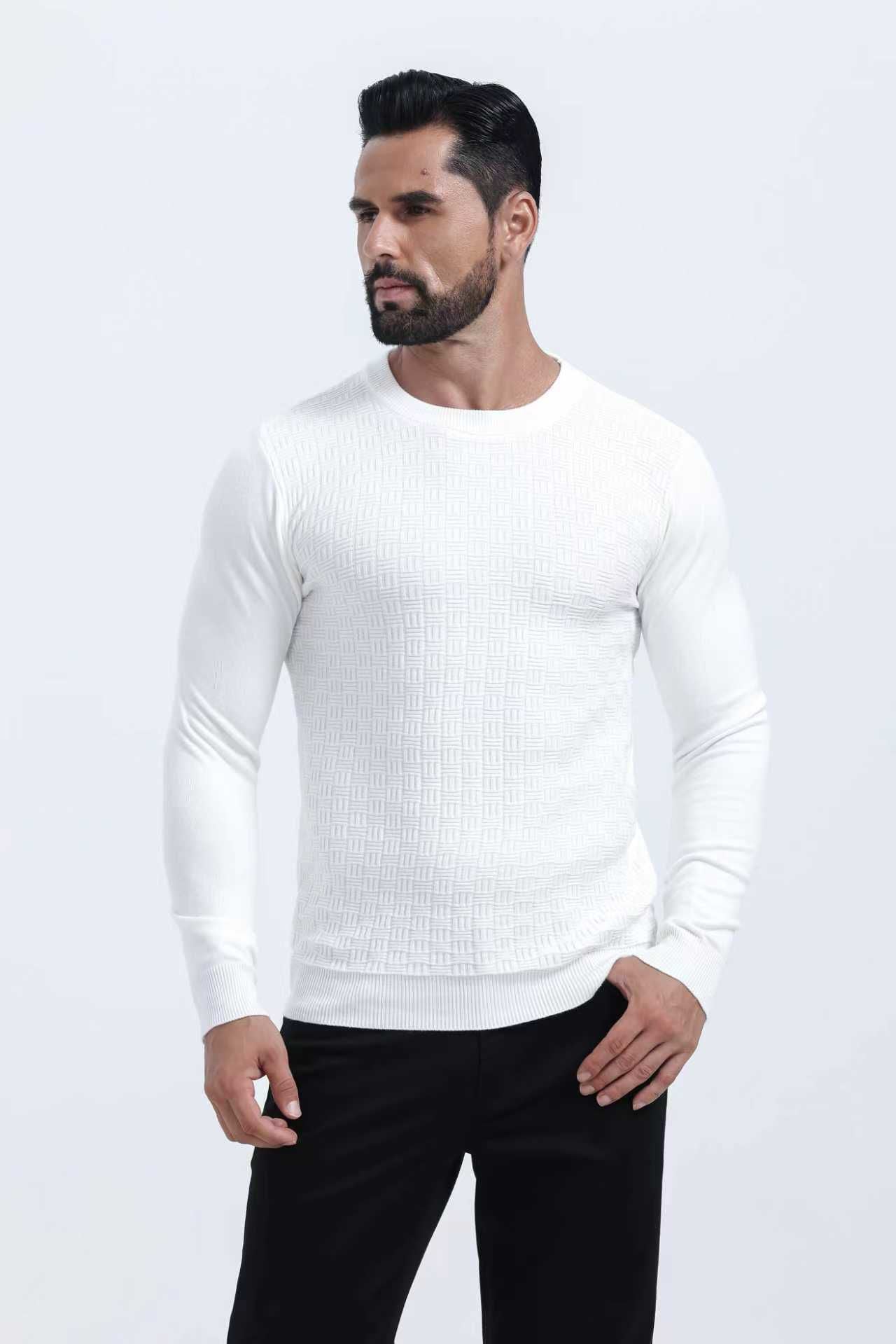 Men’s Textured Longsleeve