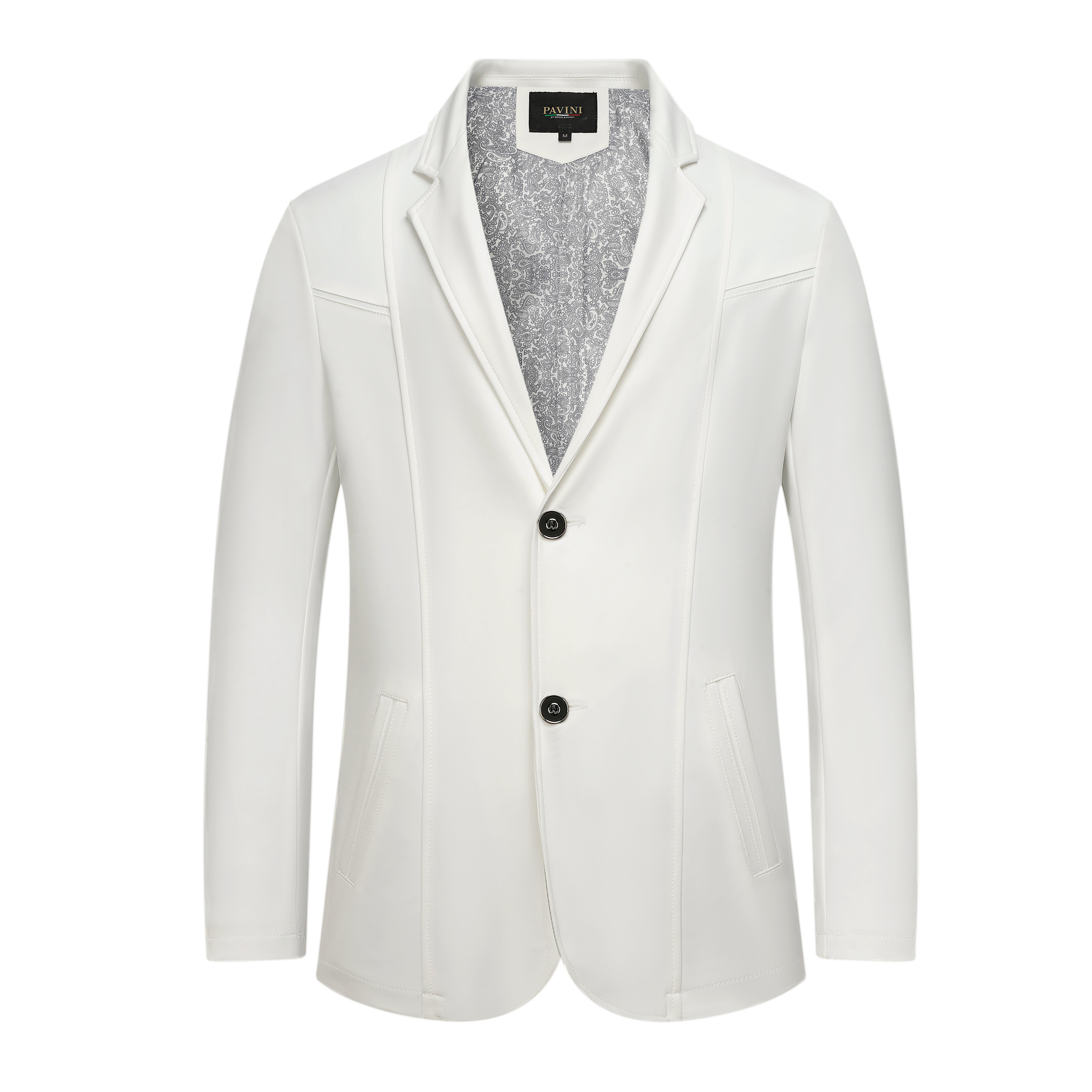 Modern Fit Blazer with Pattern Lining