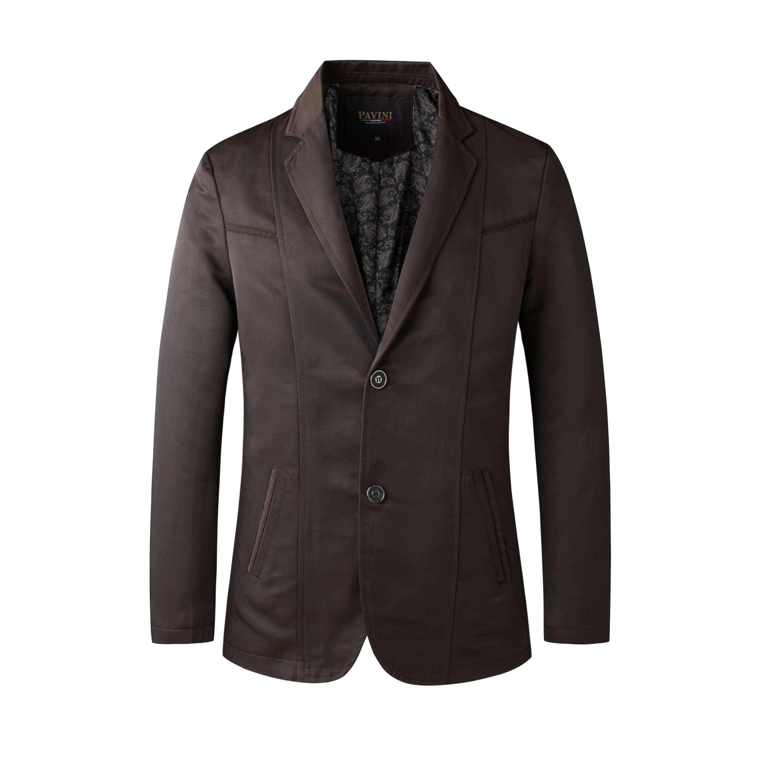 Modern Fit Blazer with Pattern Lining