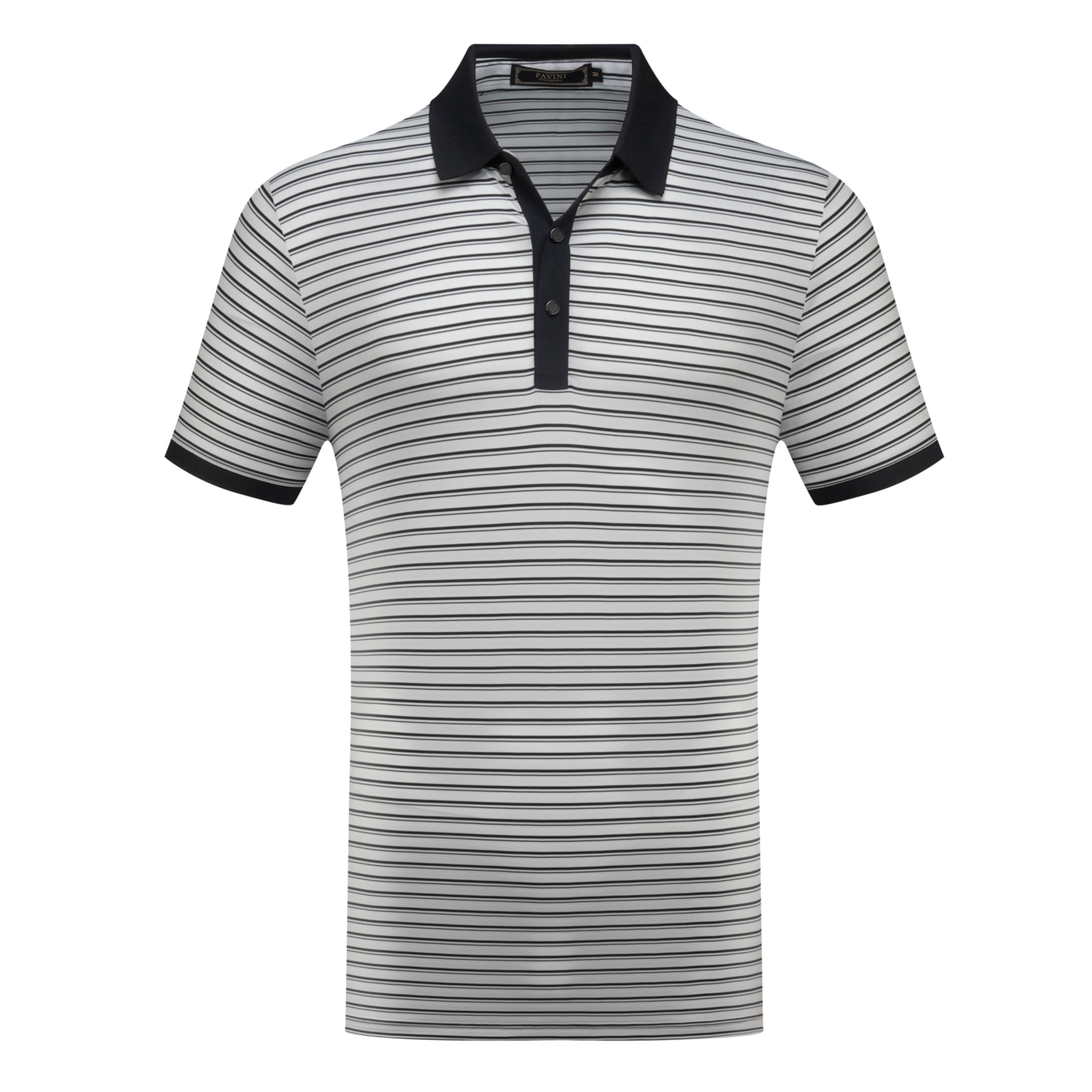 Men’s Striped Polo Shirt