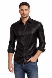 4-Way Stretch Foil Long Sleeve Shirt