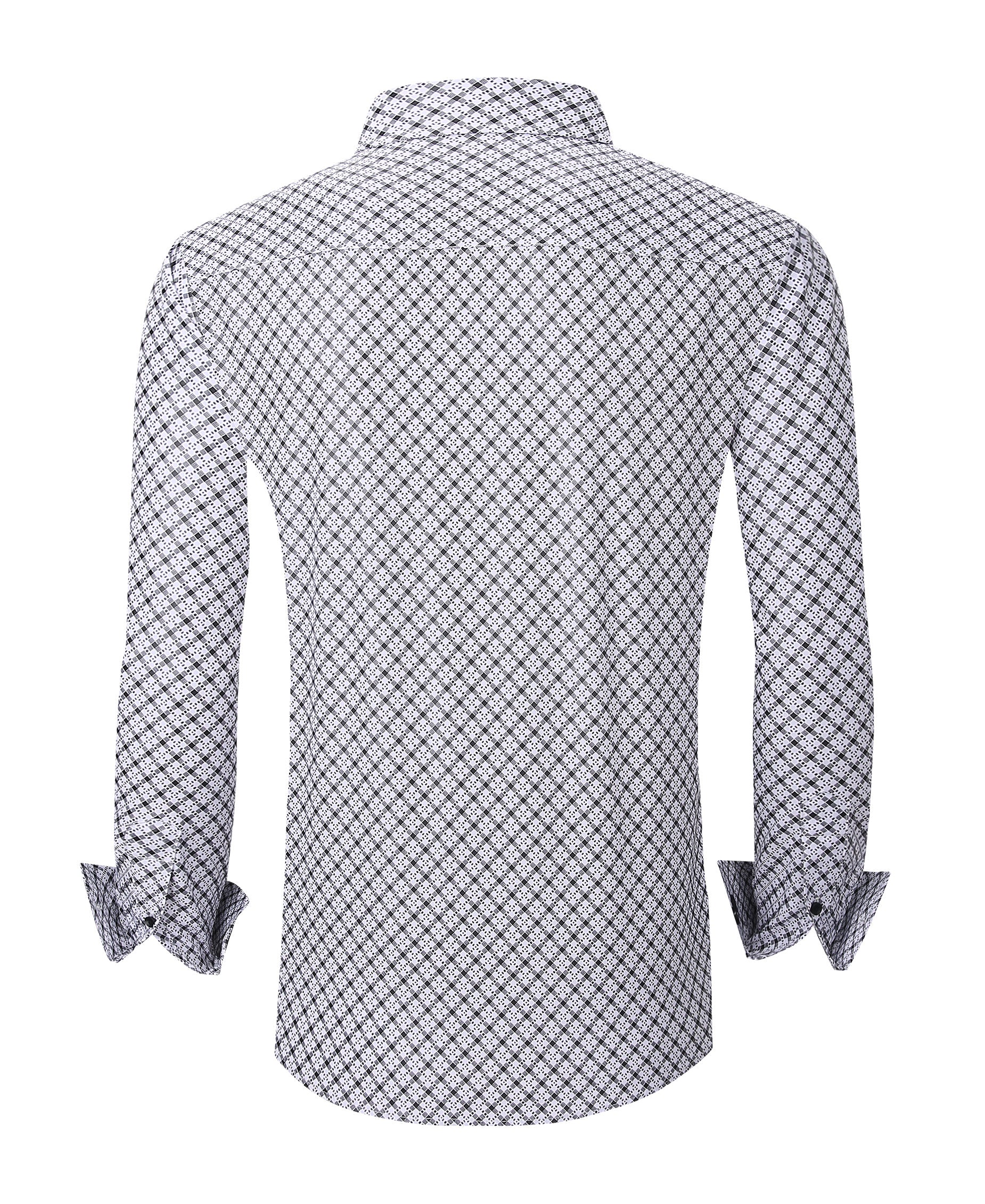 4-Way Stretch Foil Long Sleeve Shirt