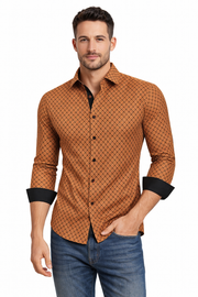 4-Way Stretch Foil Long Sleeve Shirt