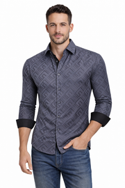 4-Way Stretch Foil Long Sleeve Shirt