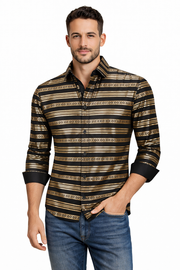 4-Way Stretch Foil Long Sleeve Shirt