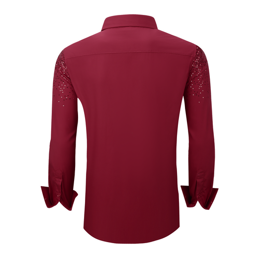 Men’s Starry Button-Up Shirt