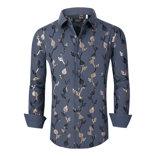 Men’s Blue Two Tone Shirt