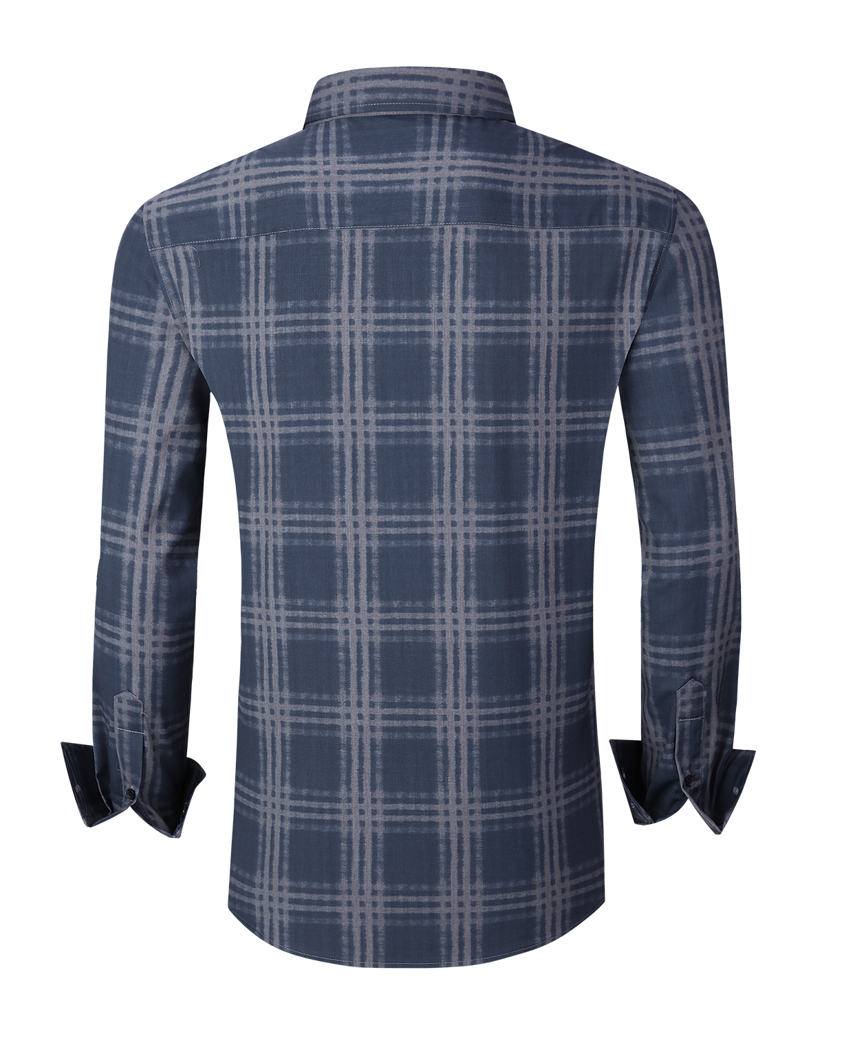 Pavini Long Sleeve Men's Plaid Shirt