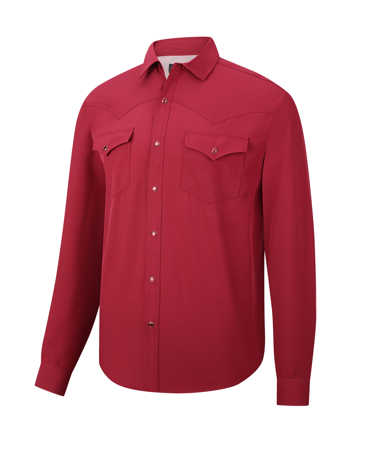 Pavini Men's Western Long Sleeve Snap Fishing Shirt - PVLS167