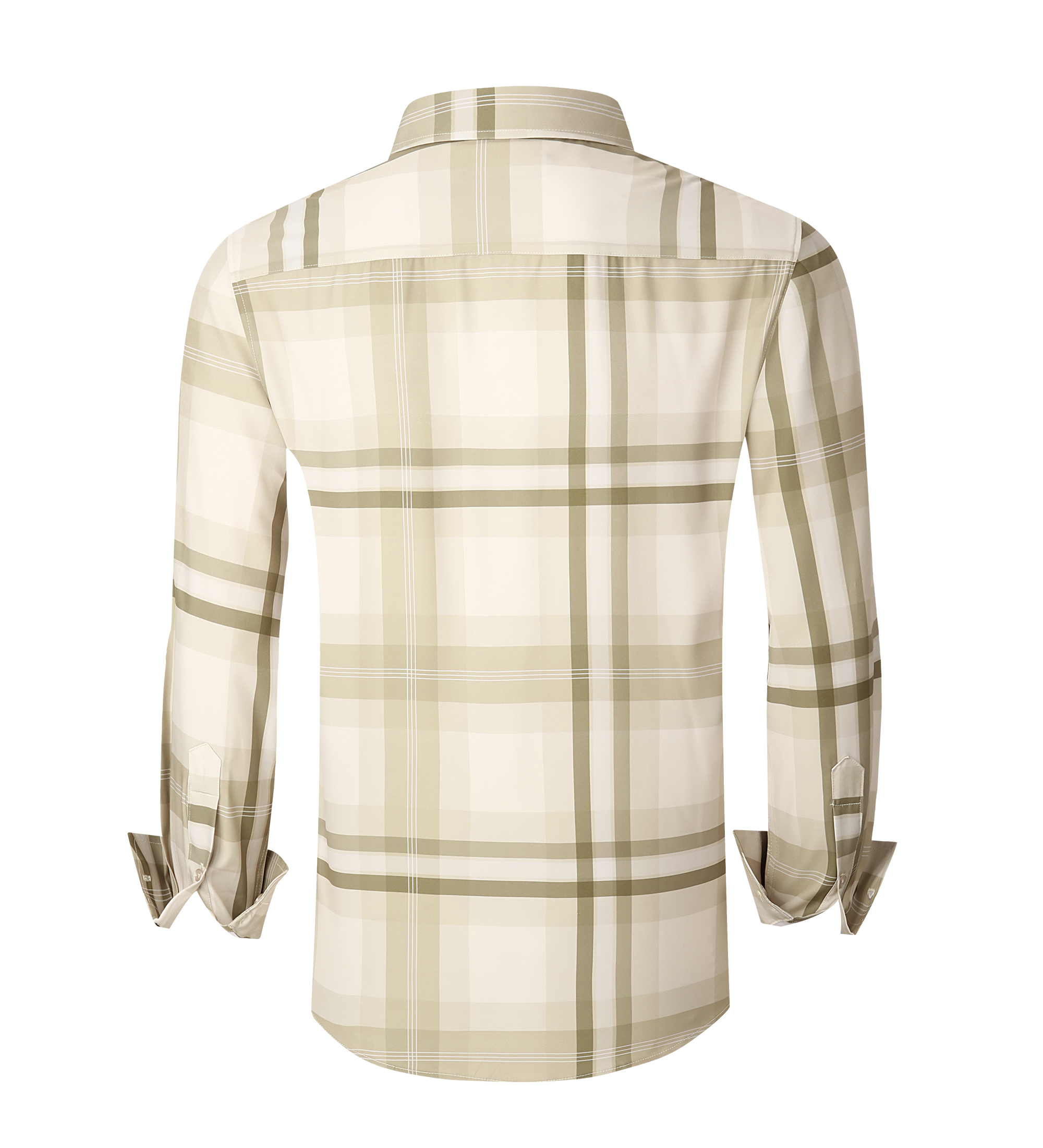Pavini Long Sleeve Men's Plaid Shirt