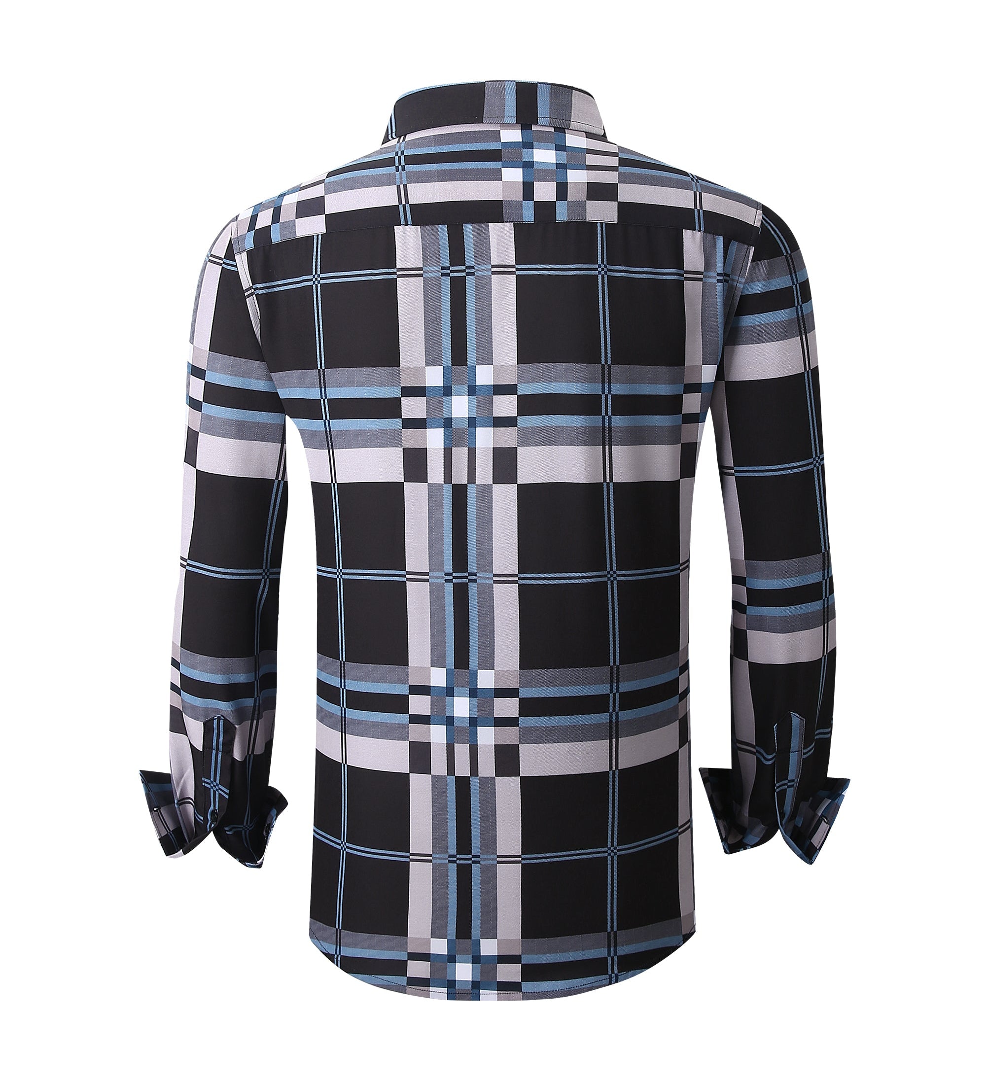 Pavini Long Sleeve Men's Plaid Shirt