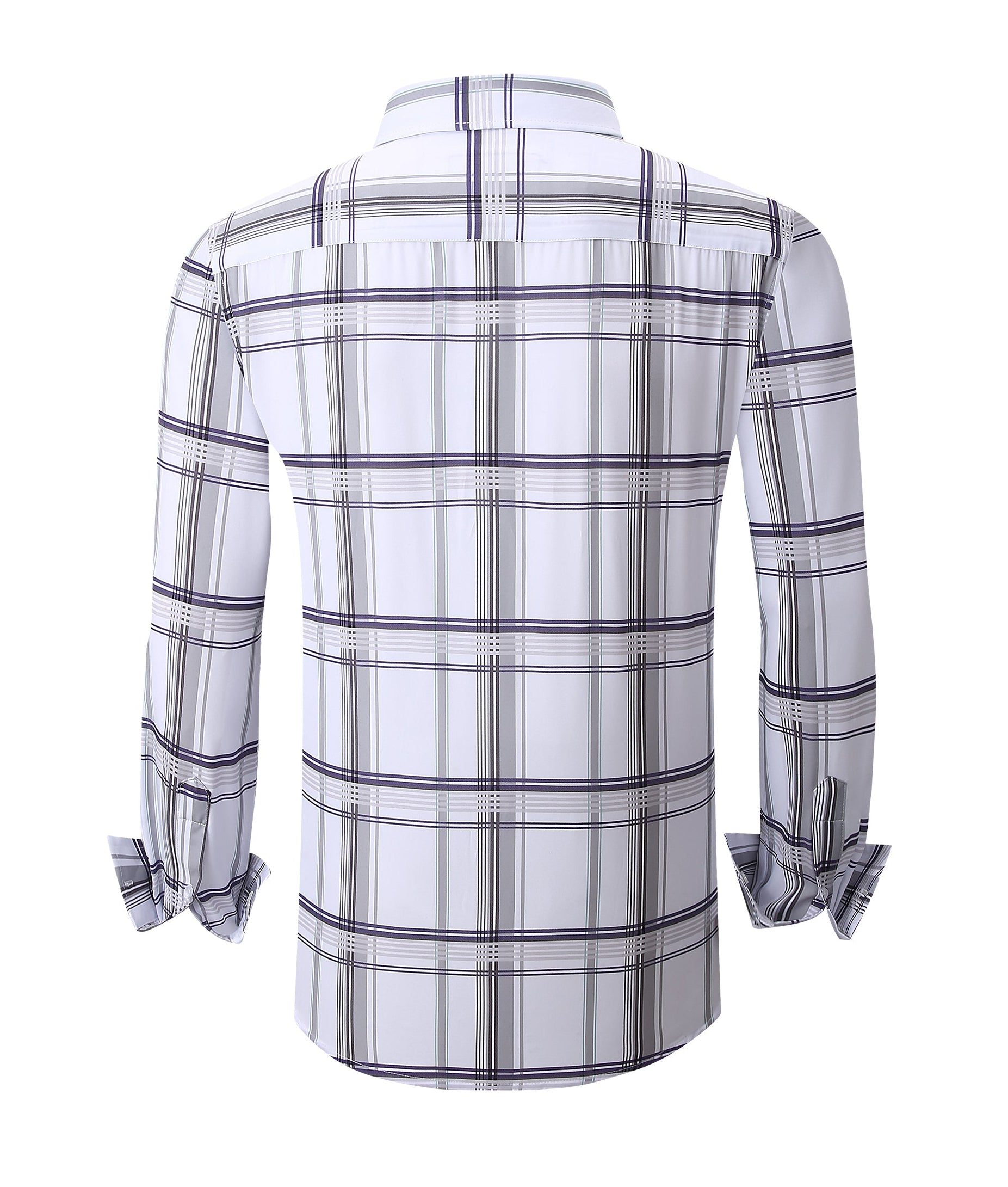 Pavini Long Sleeve Men's Plaid Shirt