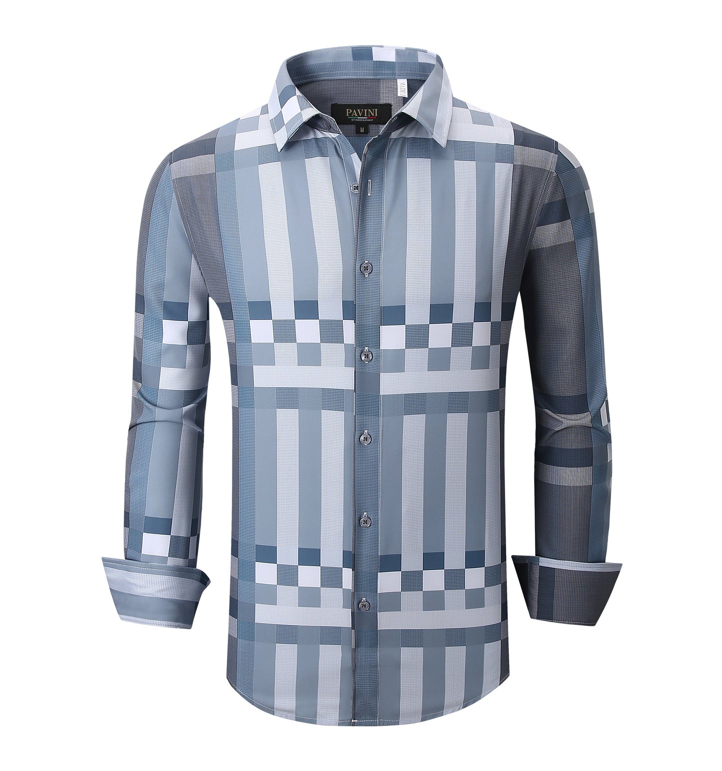 Pavini Long Sleeve Plaid Shirt