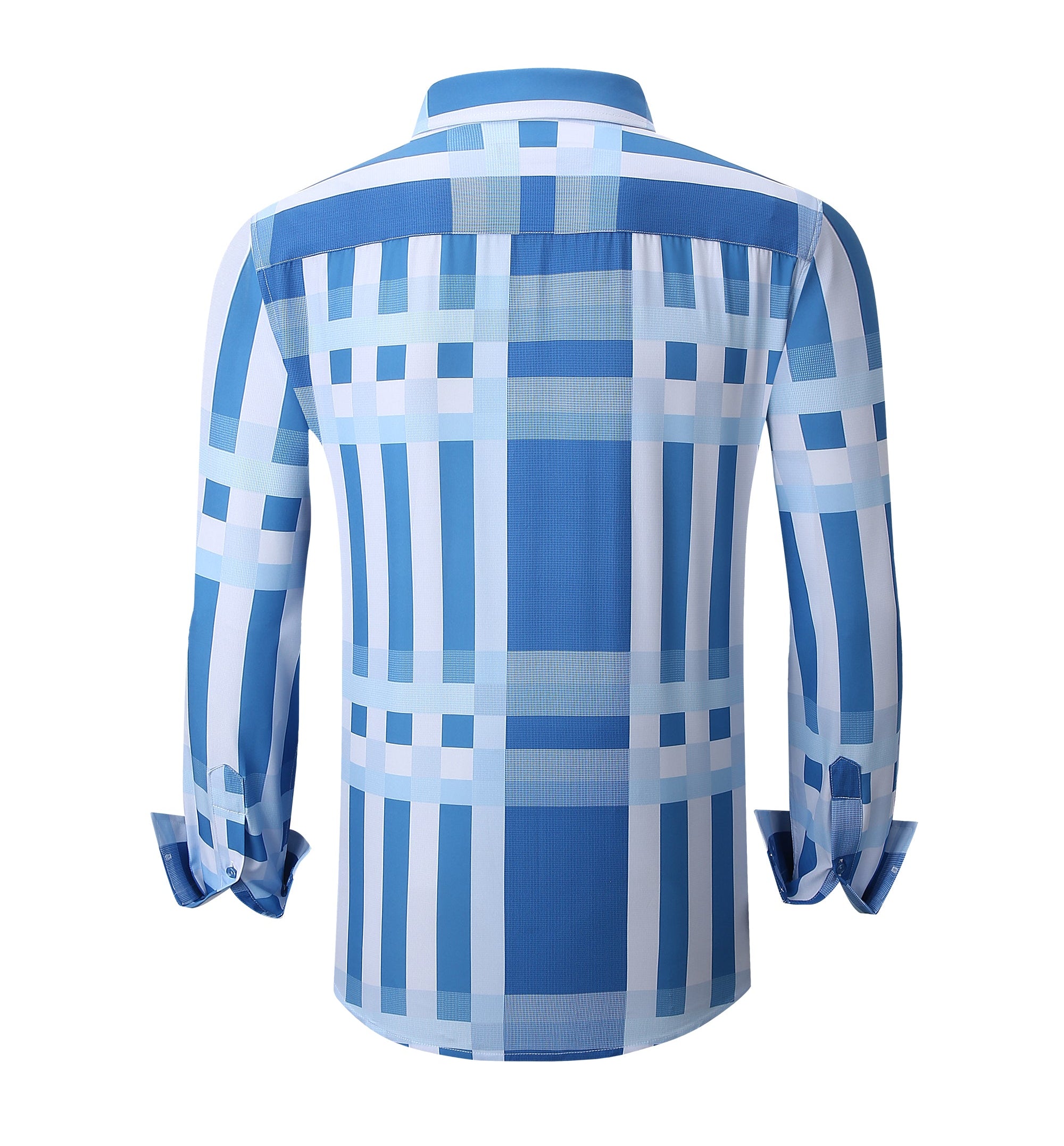 Pavini Long Sleeve Men's Plaid Shirt