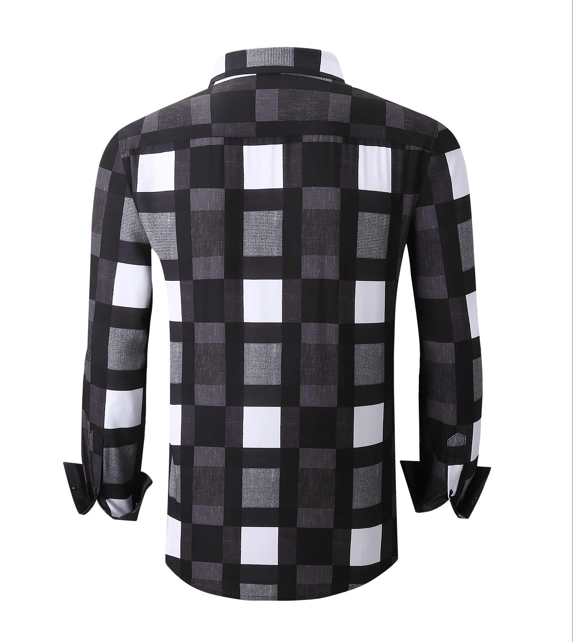 Pavini Long Sleeve Men's Plaid Shirt