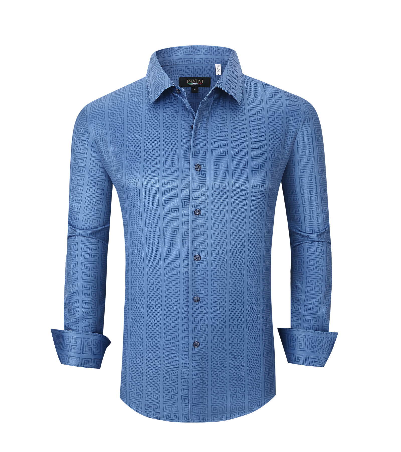 Modern Fit Button-Down Shirt Pavini Modern Fit Button-Down Shirt Pavini