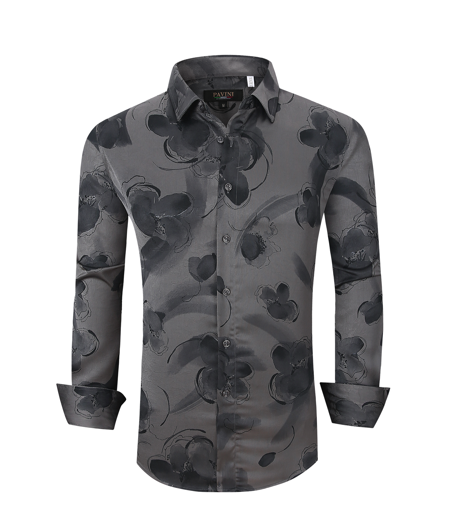 All-over smoky floral print Shirt