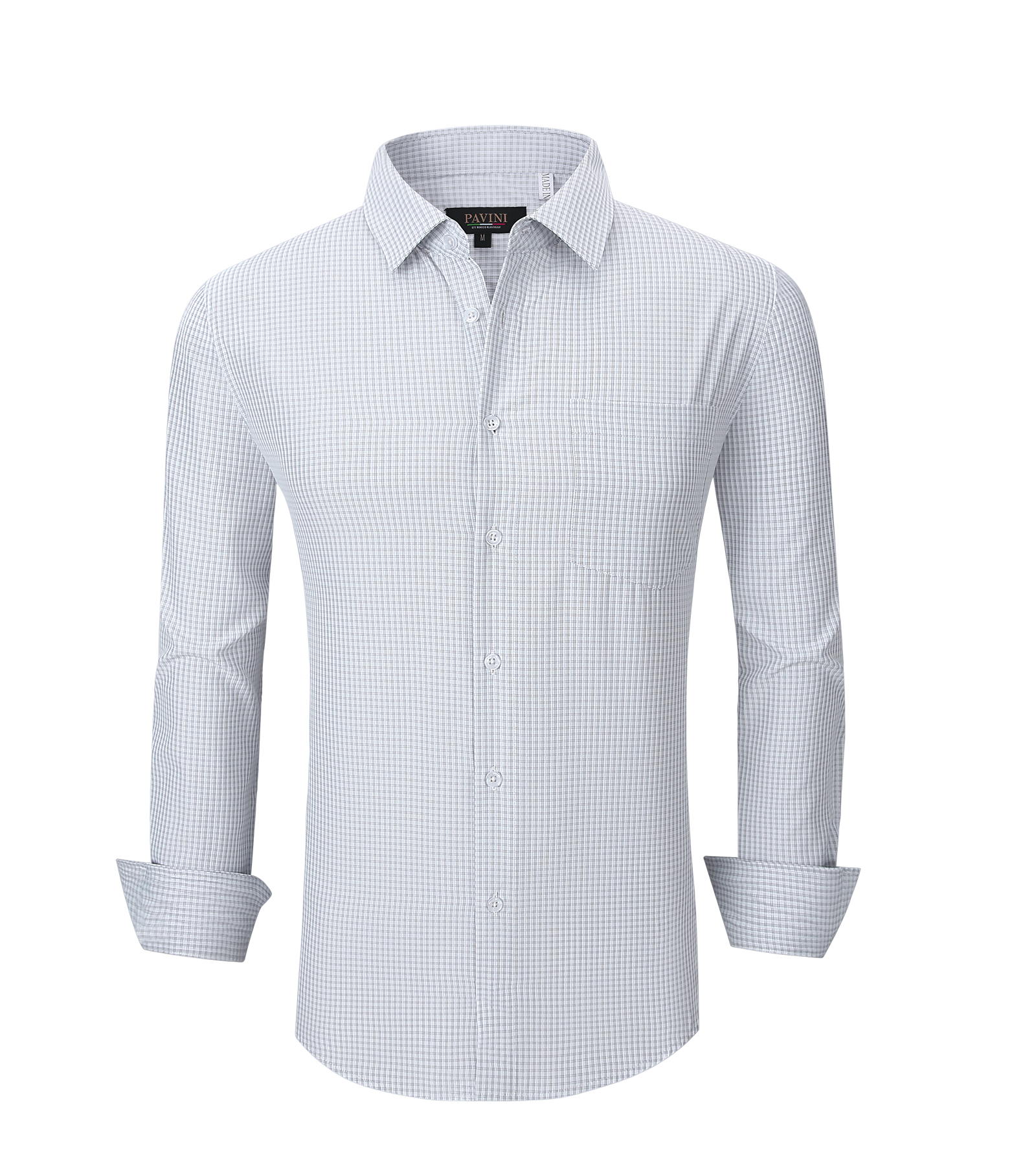Modern Fit Button-Down Dress Shirt