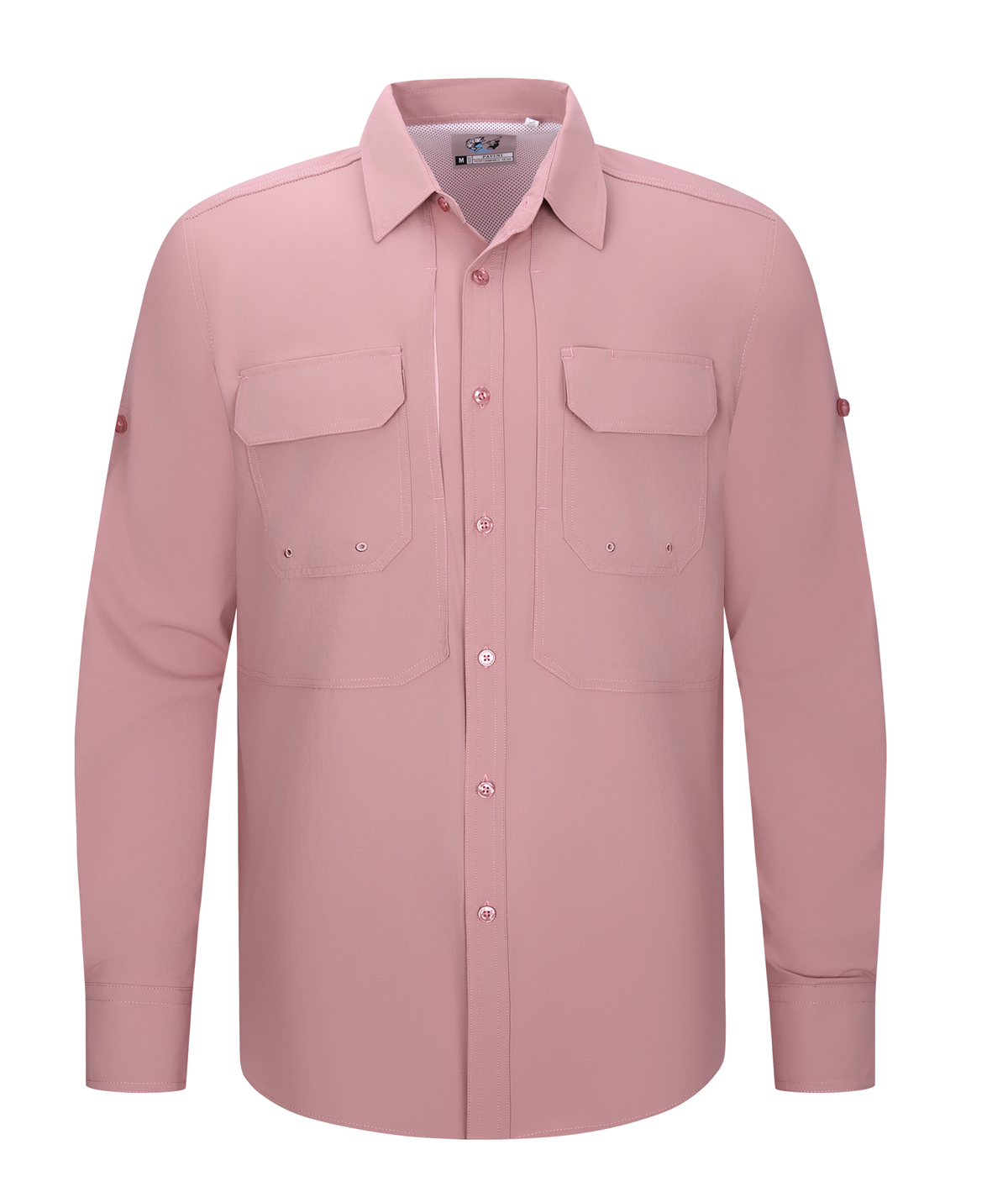 Pavini Men's Vented Long Sleeve Fishing Shirt - PVLS301
